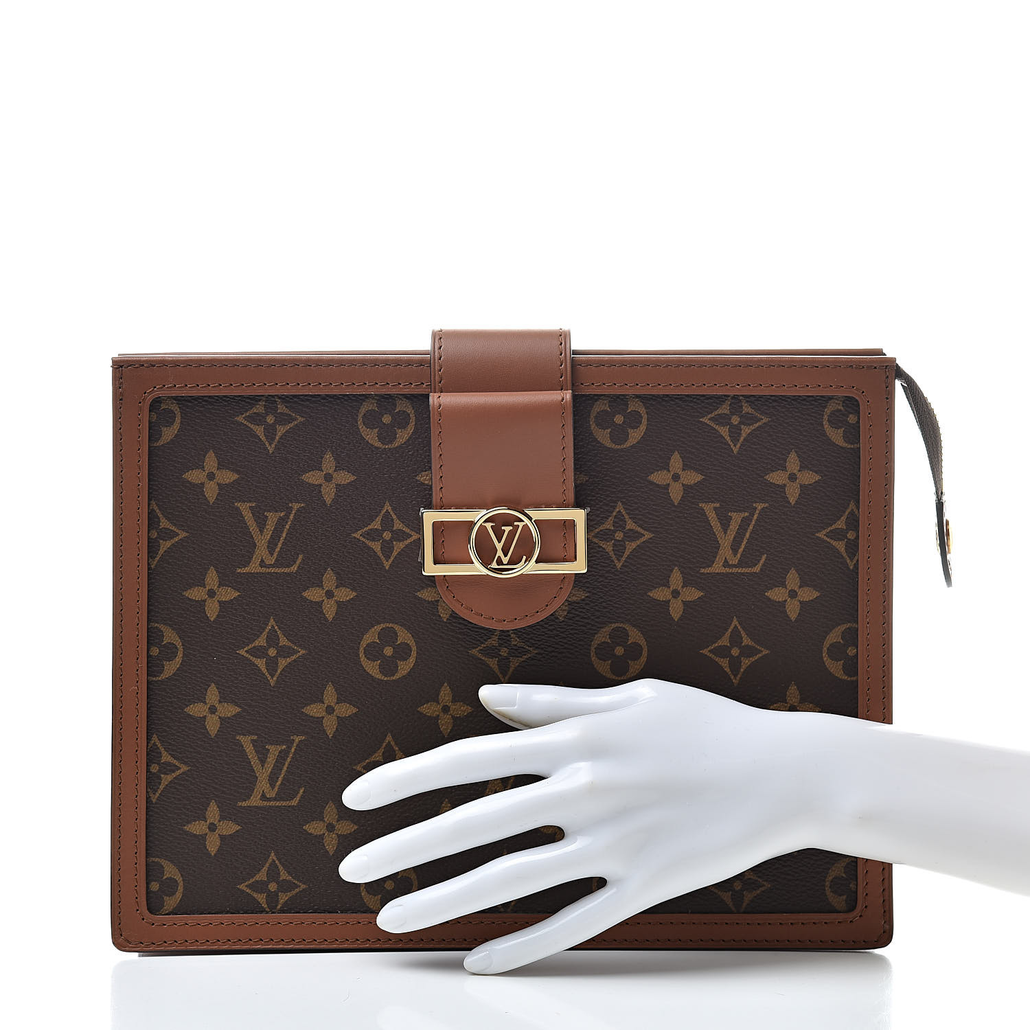 LOUIS VUITTON Monogram Pochette Dauphine 523504