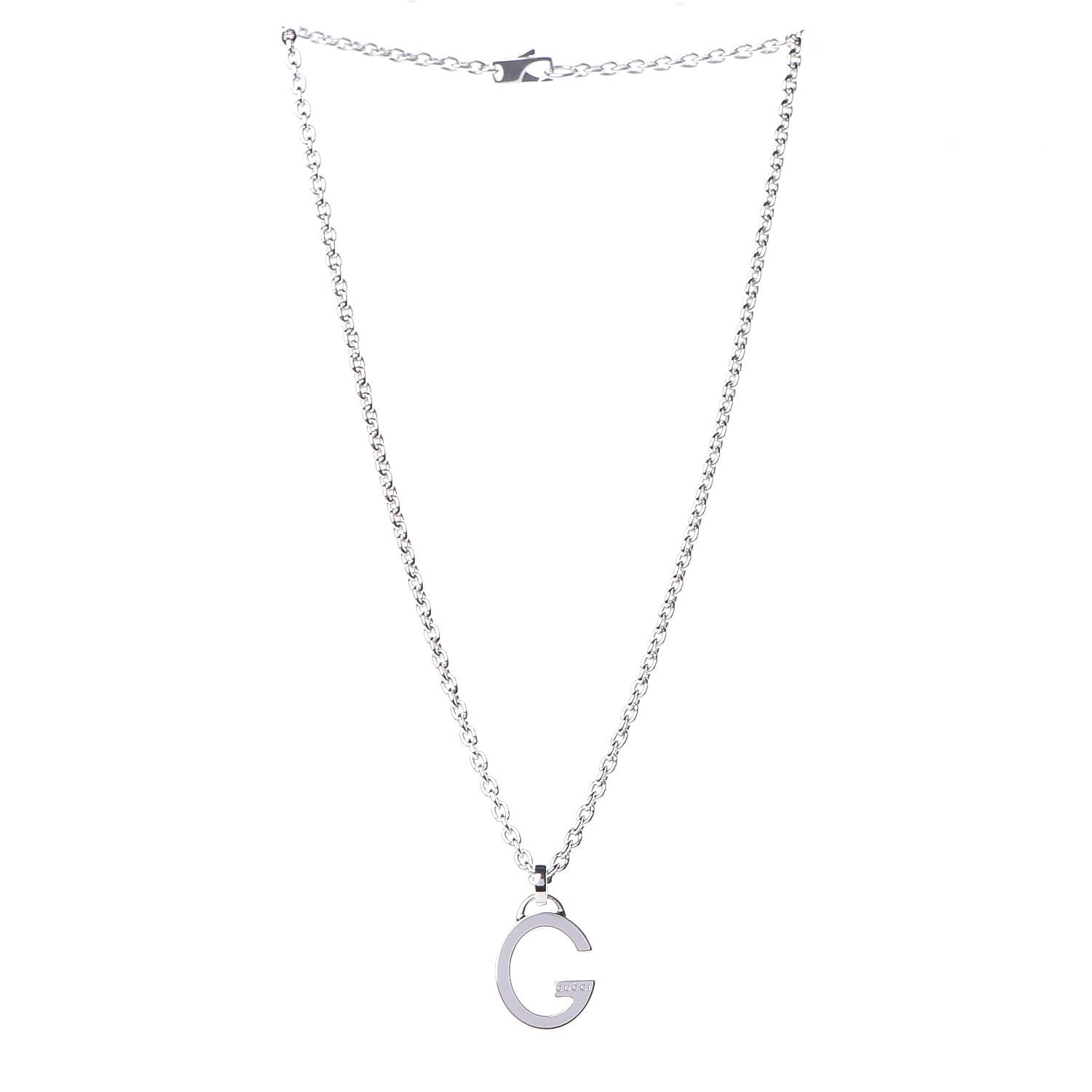 gucci ag 925 necklace