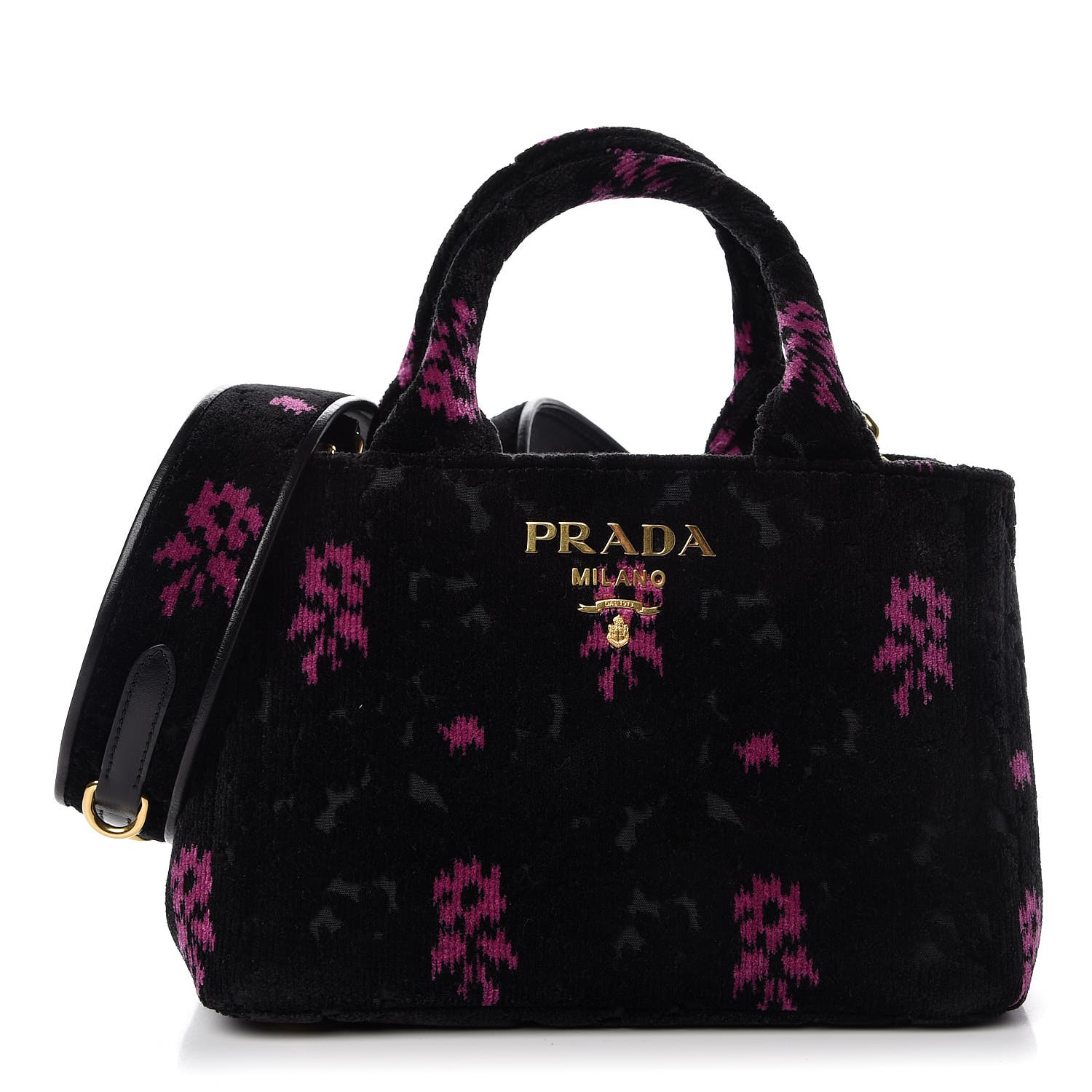 prada bag velvet