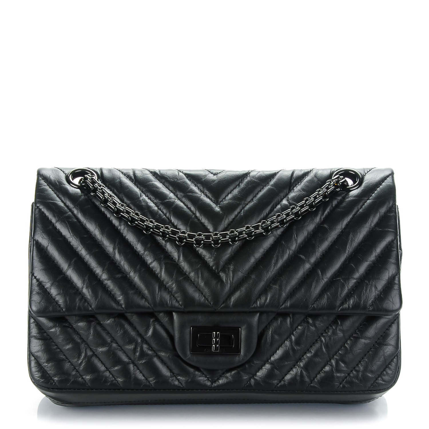 chanel reissue 225 black