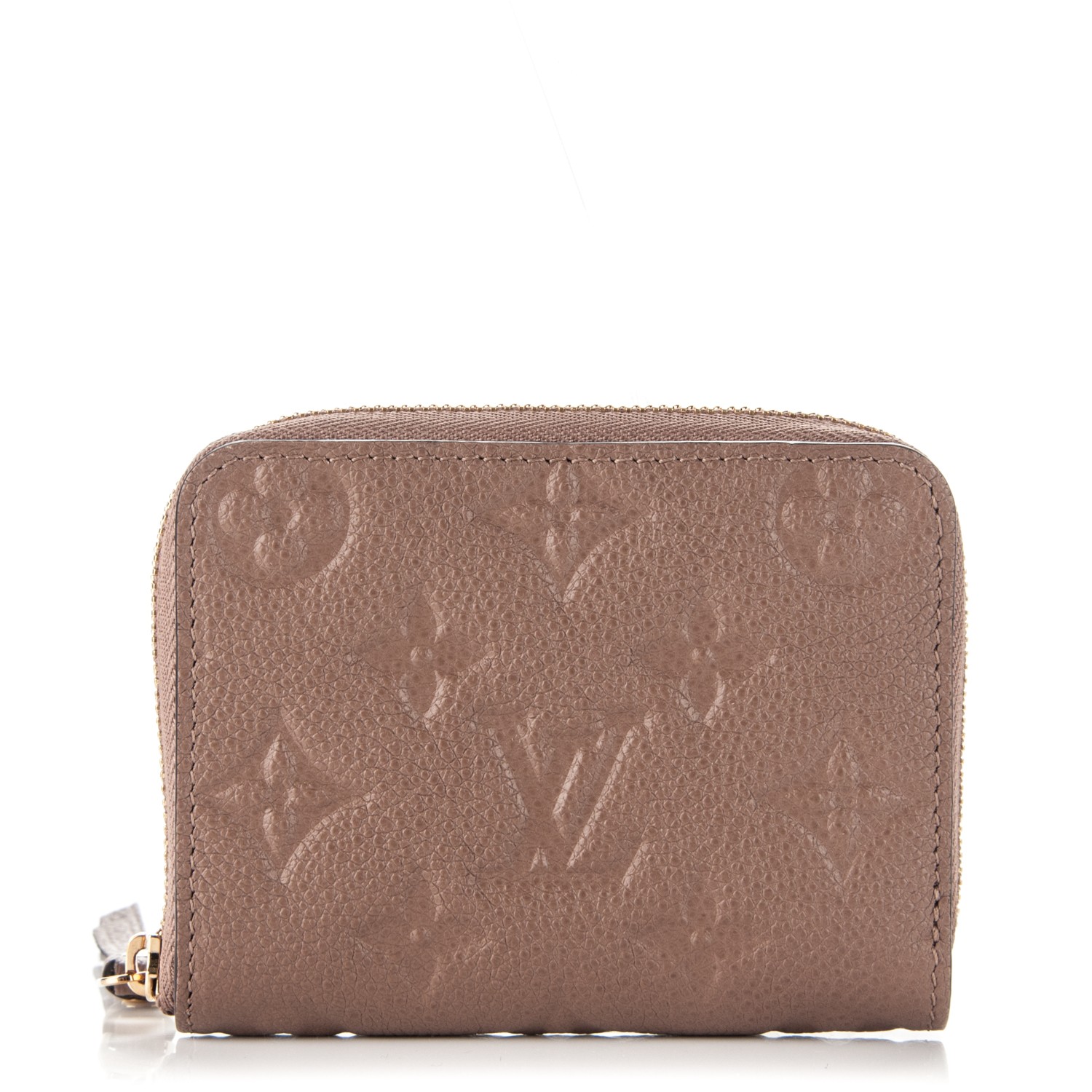 LOUIS VUITTON Empreinte Zippy Coin Purse Taupe 182249