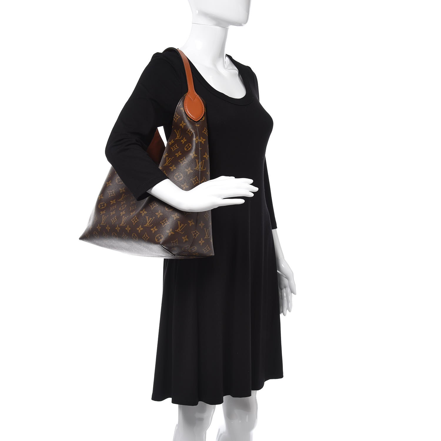louis vuitton flower hobo caramel LOUIS VUITTON Monogram Flower Hobo Caramel 333128