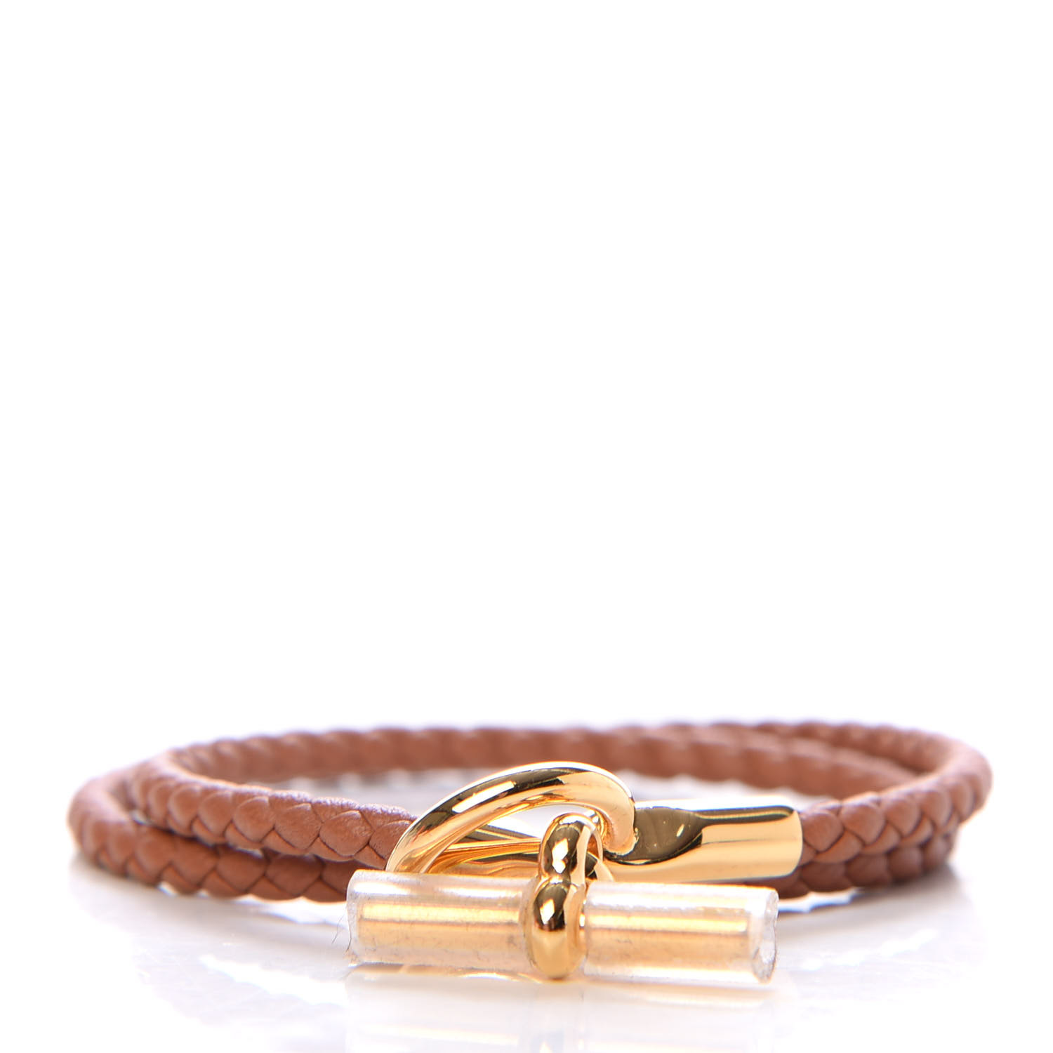 HERMES Swift Double Tour Glenan Bracelet T2 Gold 701840 | FASHIONPHILE