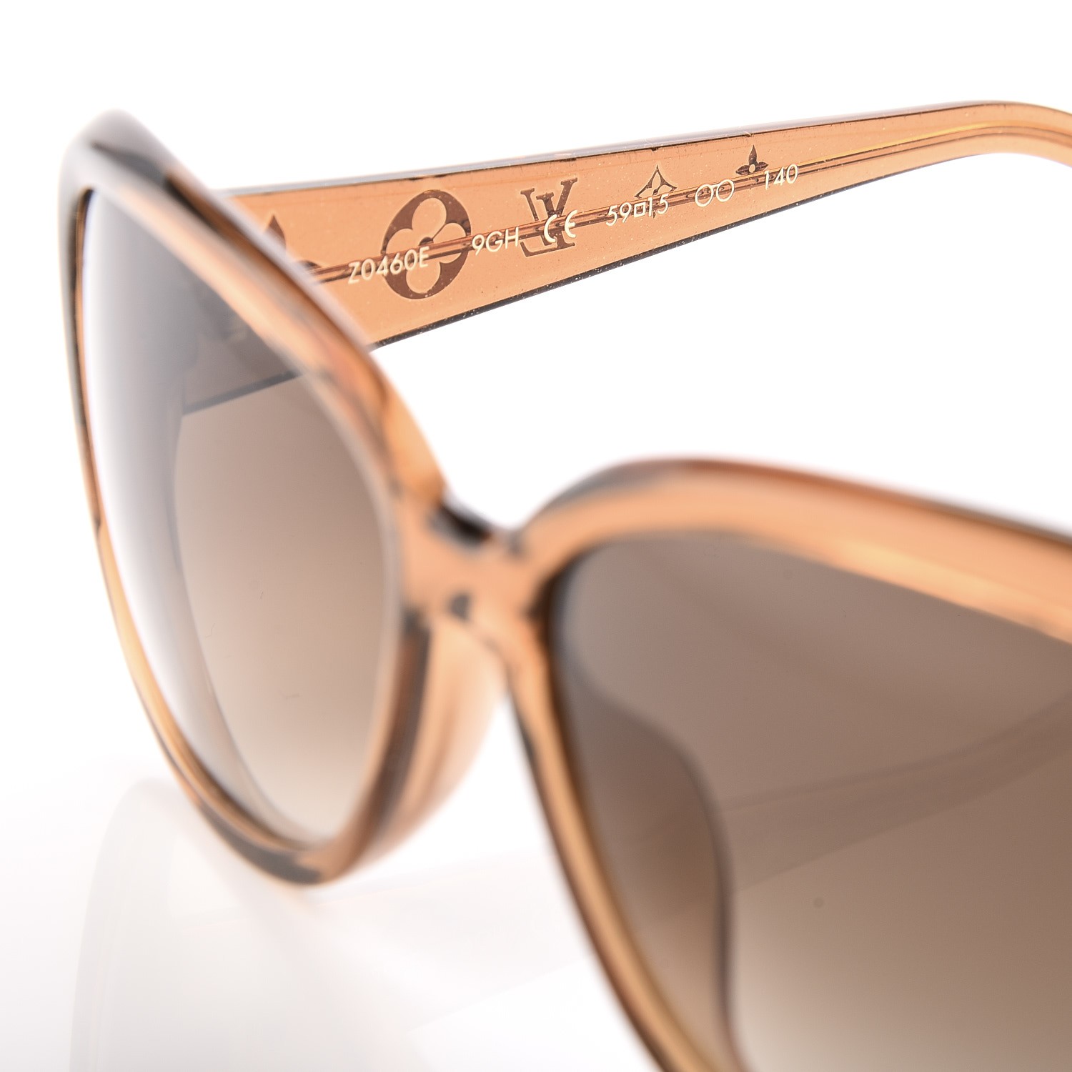 LOUIS VUITTON Obsession GM Z0460E Sunglasses Glitter Honey 236667