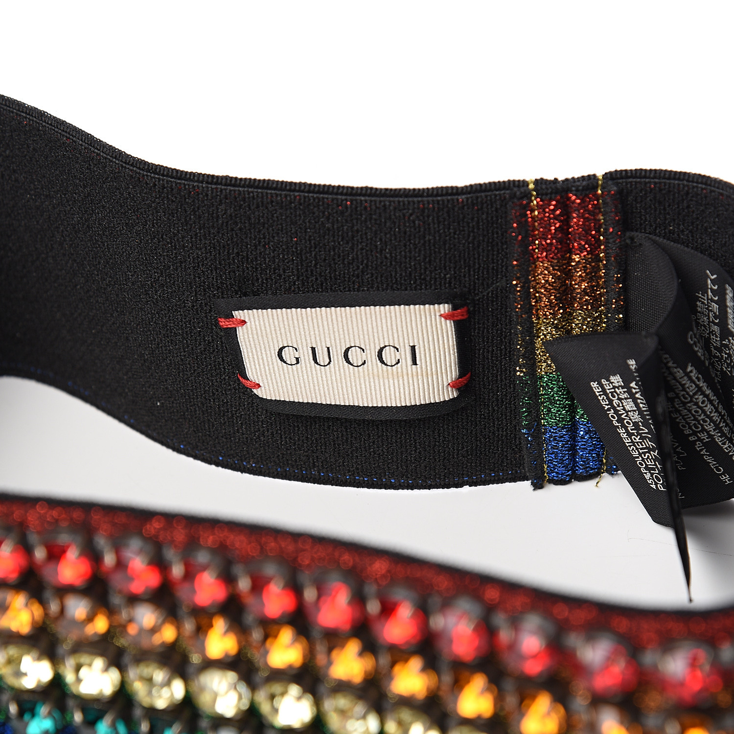 rhinestone gucci headband