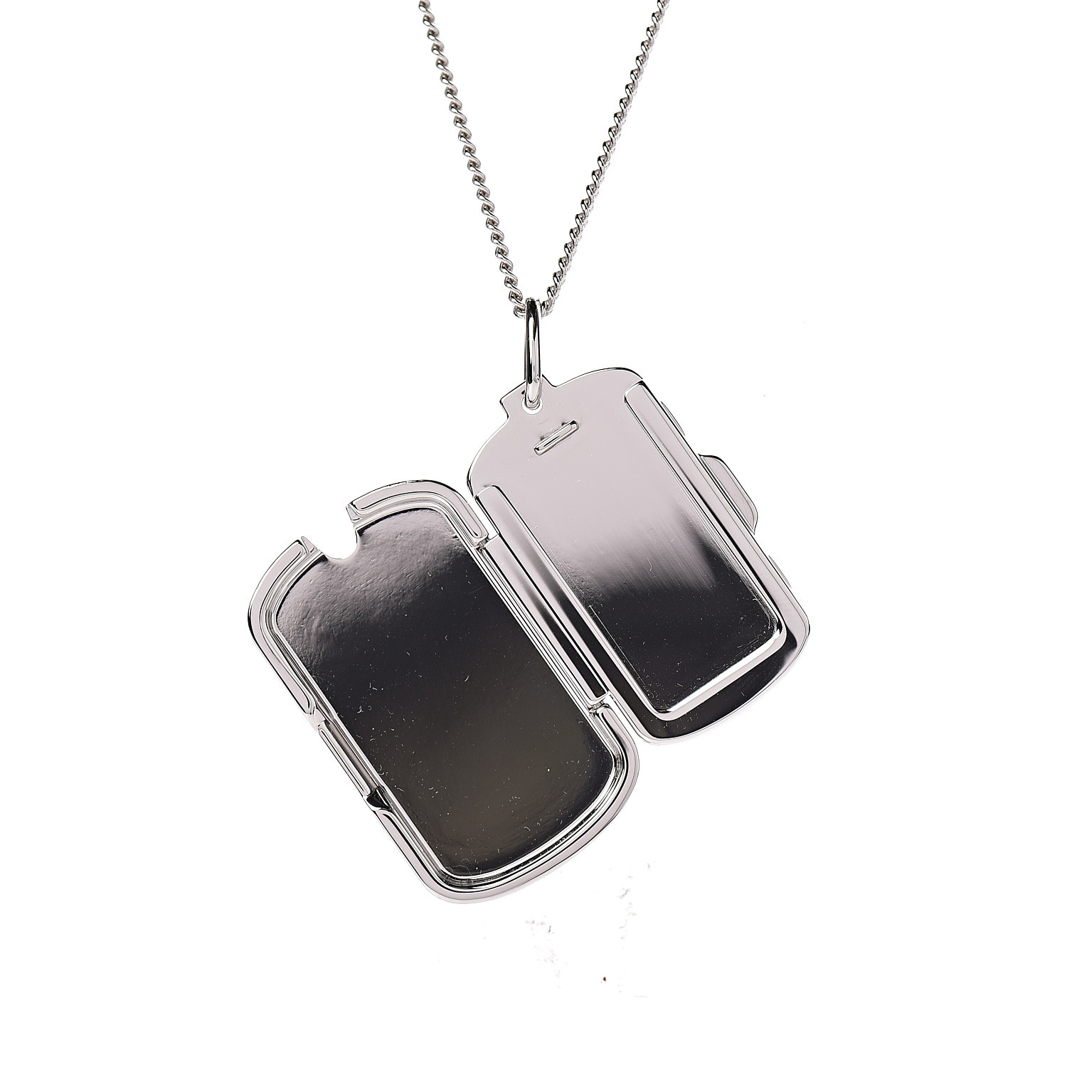 Lv Dog Tag Necklace  Natural Resource Department