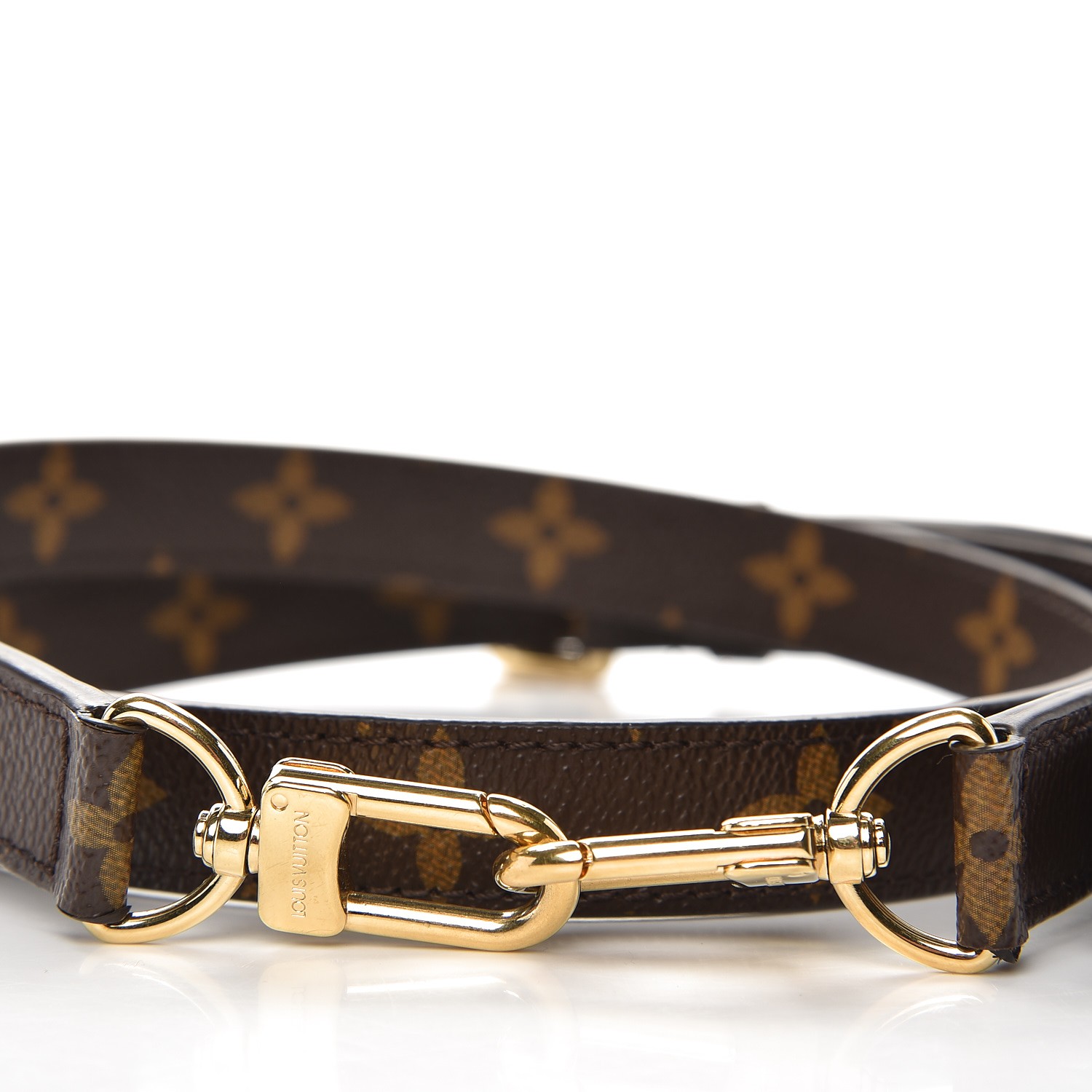 LOUIS VUITTON Monogram 16mm Adjustable Shoulder Strap 237575