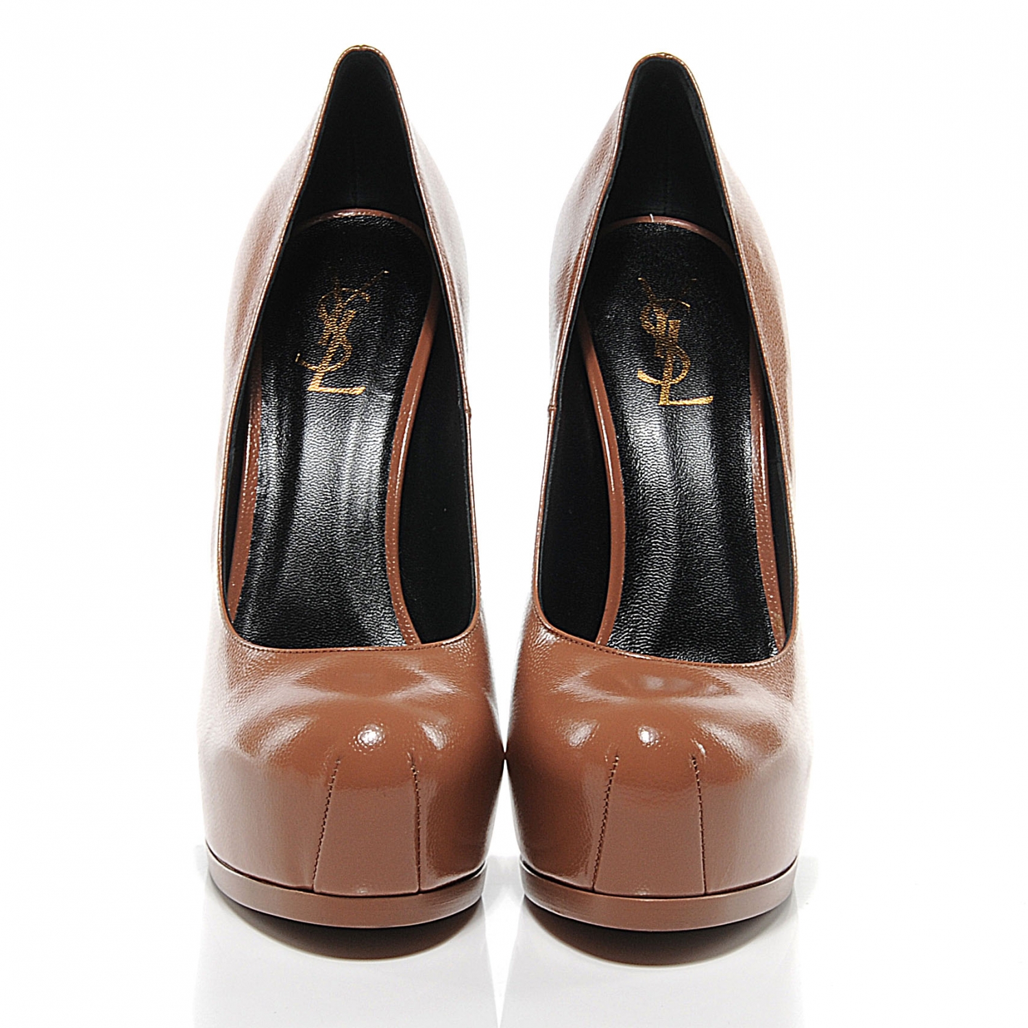 saint laurent pierrot leather pumps