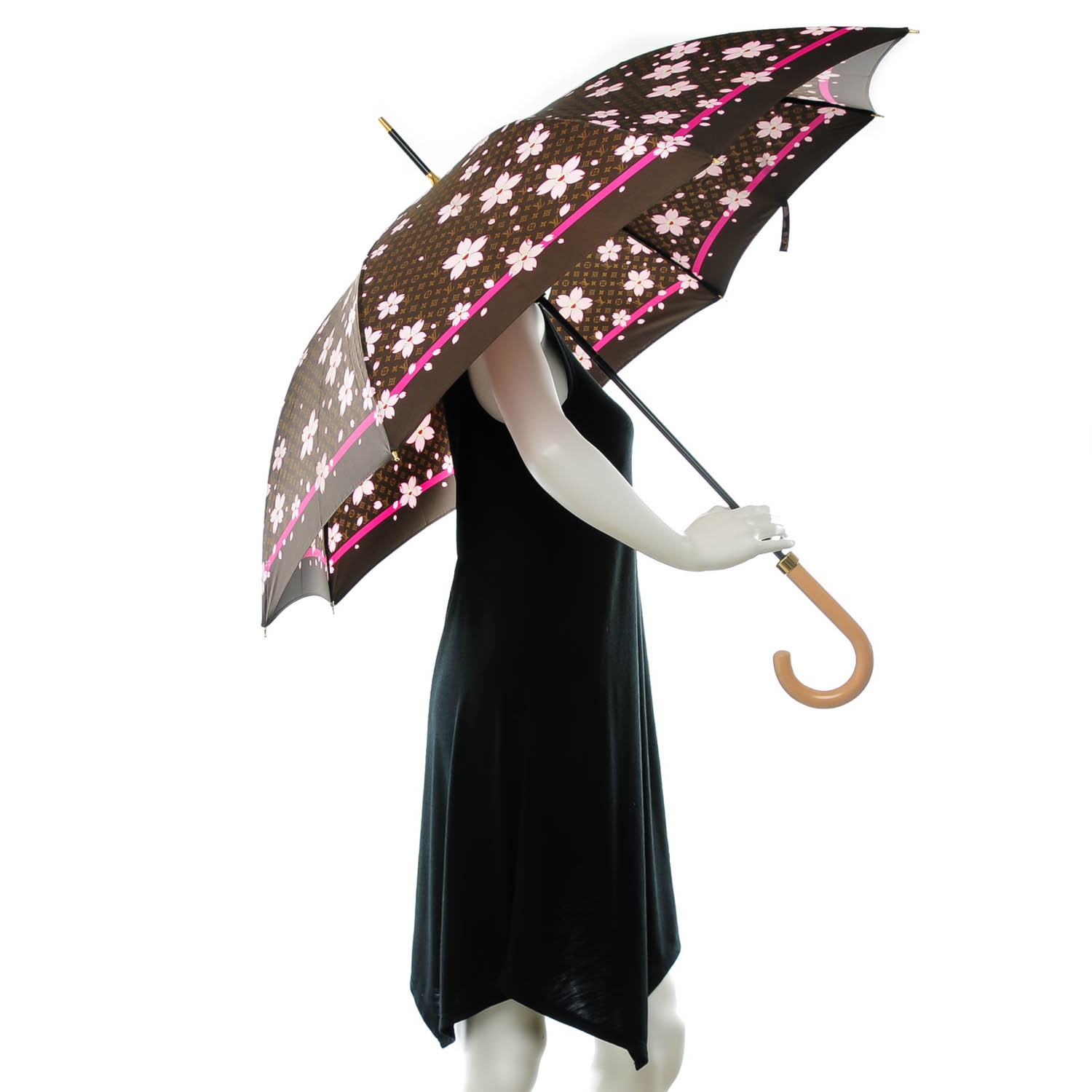 Louis Vuitton Monogram Pattern Umbrella, Vintage