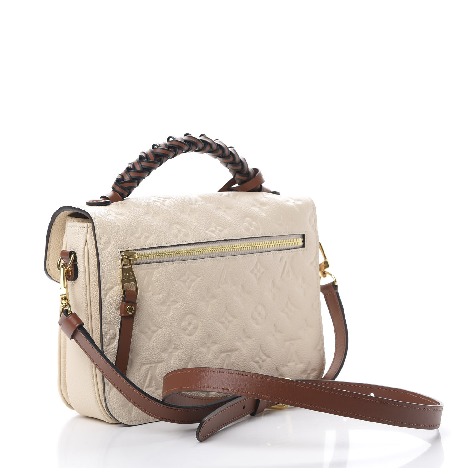 LOUIS VUITTON Empreinte Pochette Metis Beige Rose Creme 429733