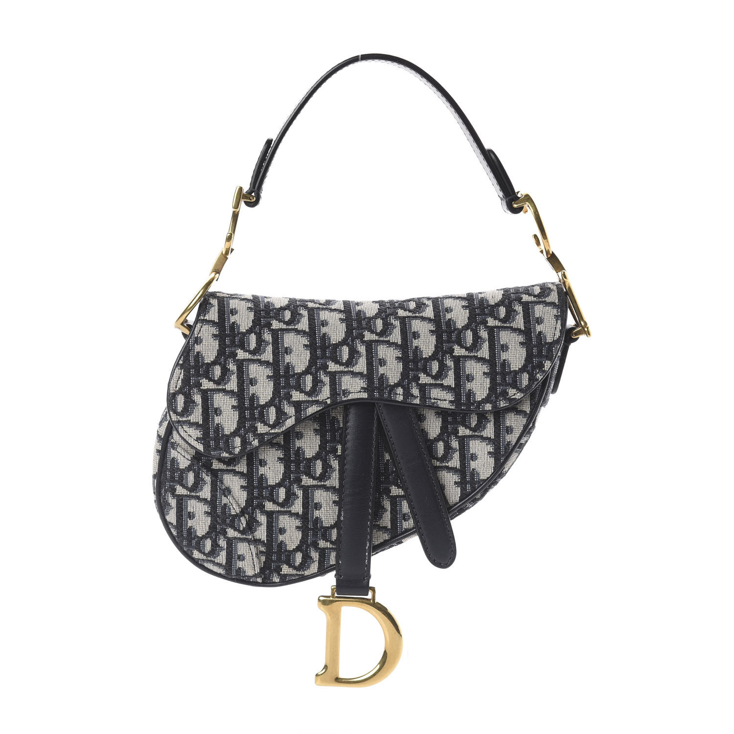 mini dior oblique saddle bag