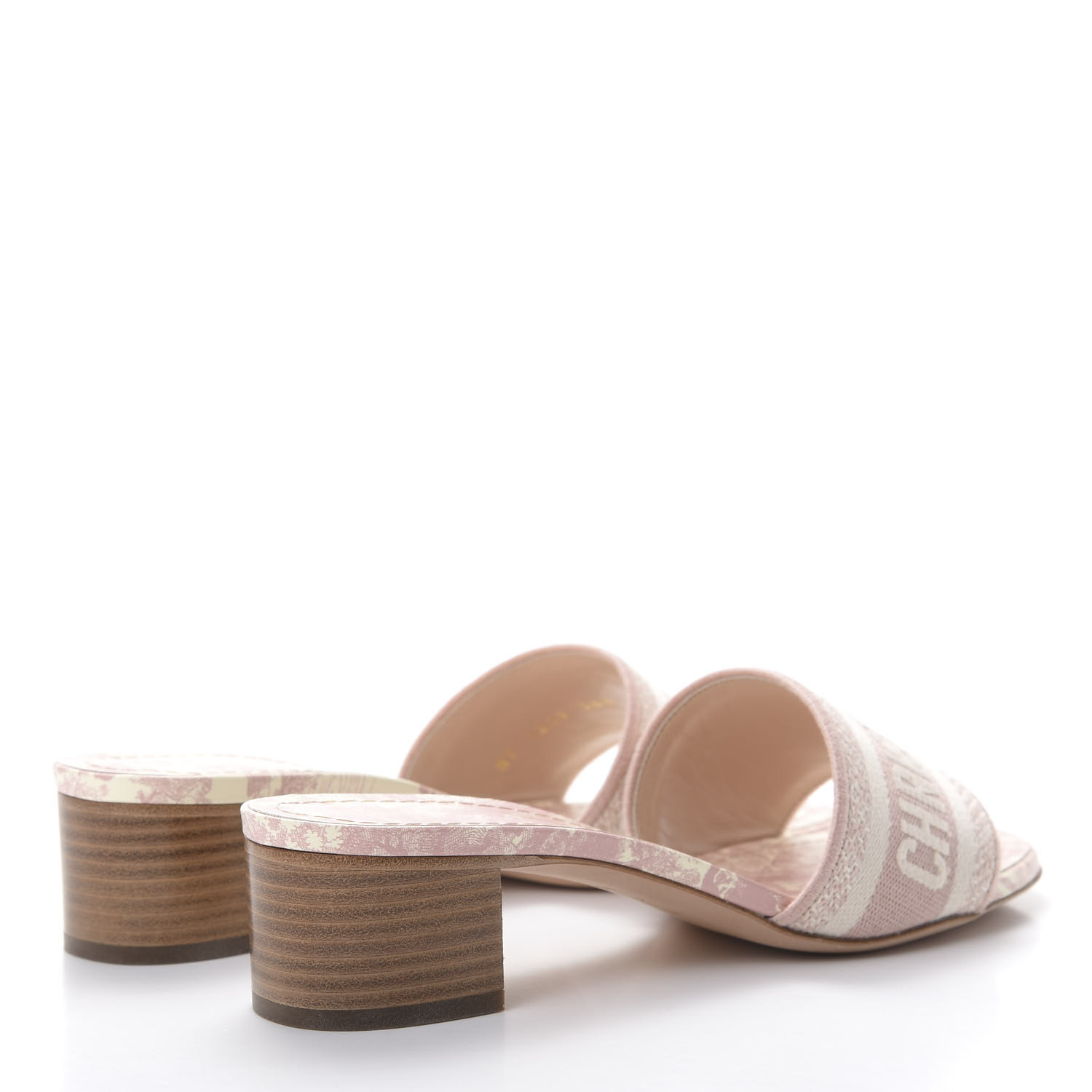 dior dway slides pink