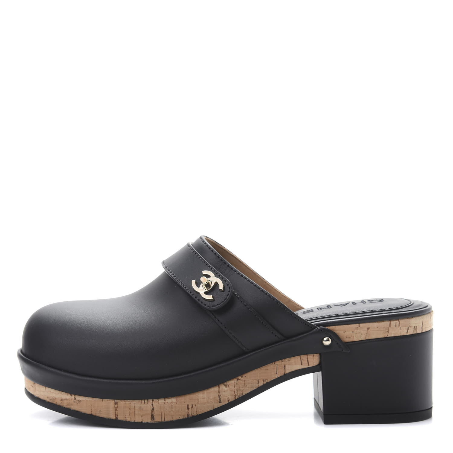 chanel turn lock loafer