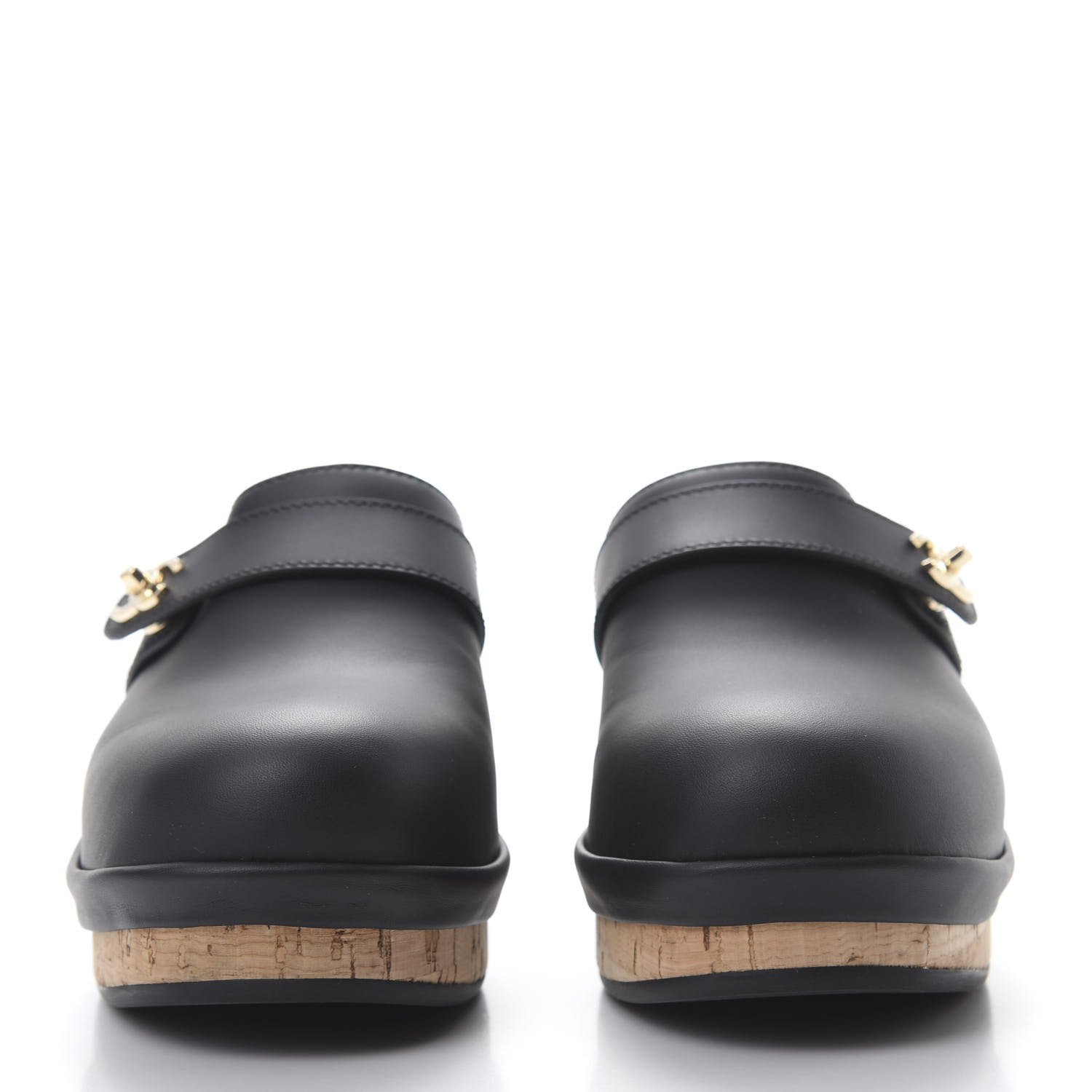 chanel turn lock loafer