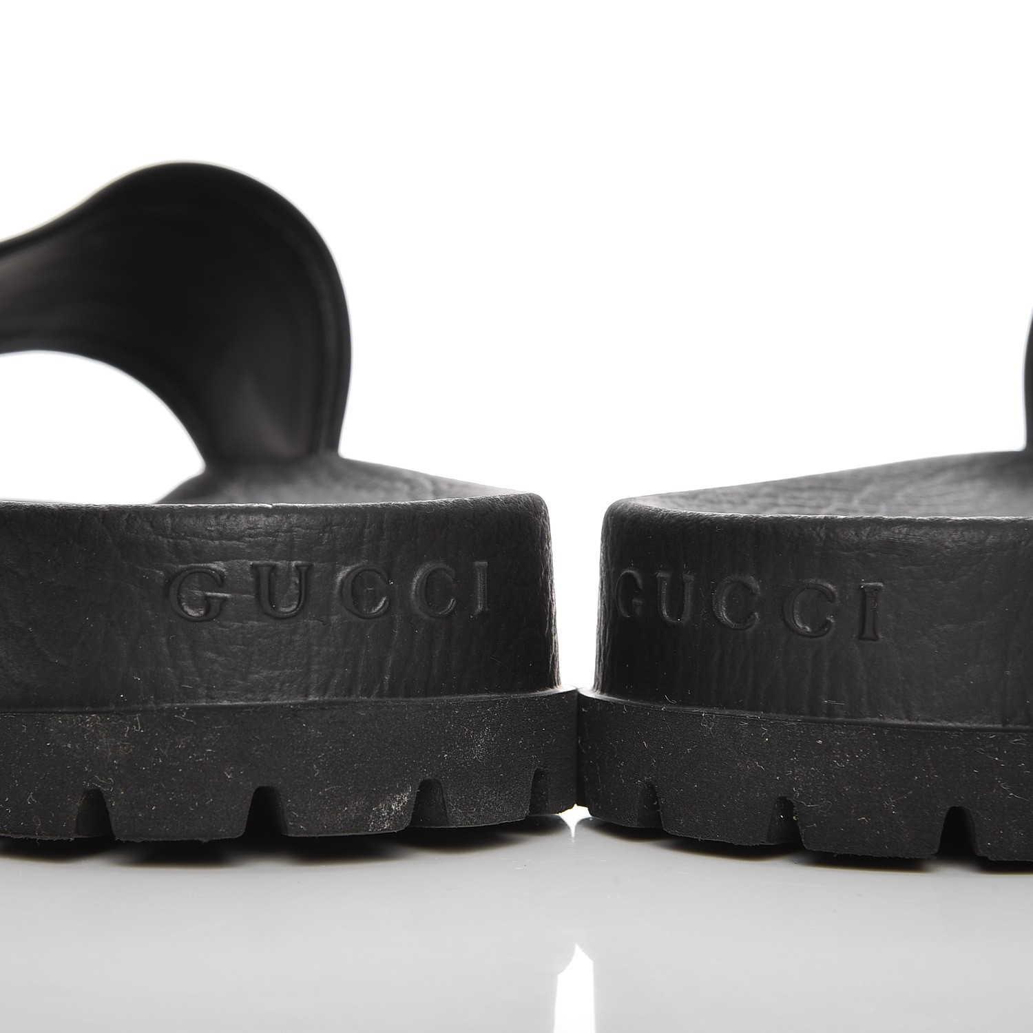 gucci men's genuine leather slide sandals