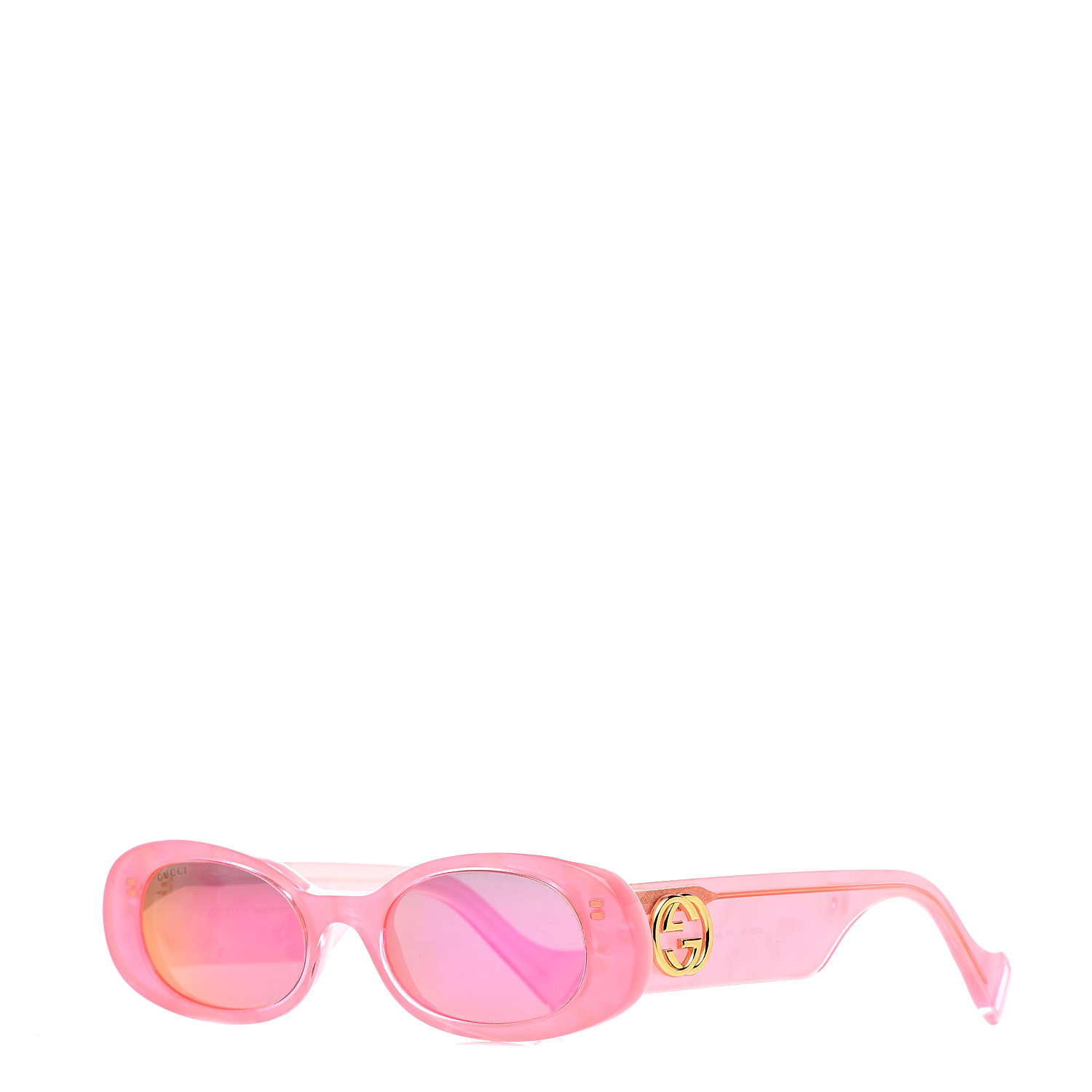 gucci pink acetate sunglasses