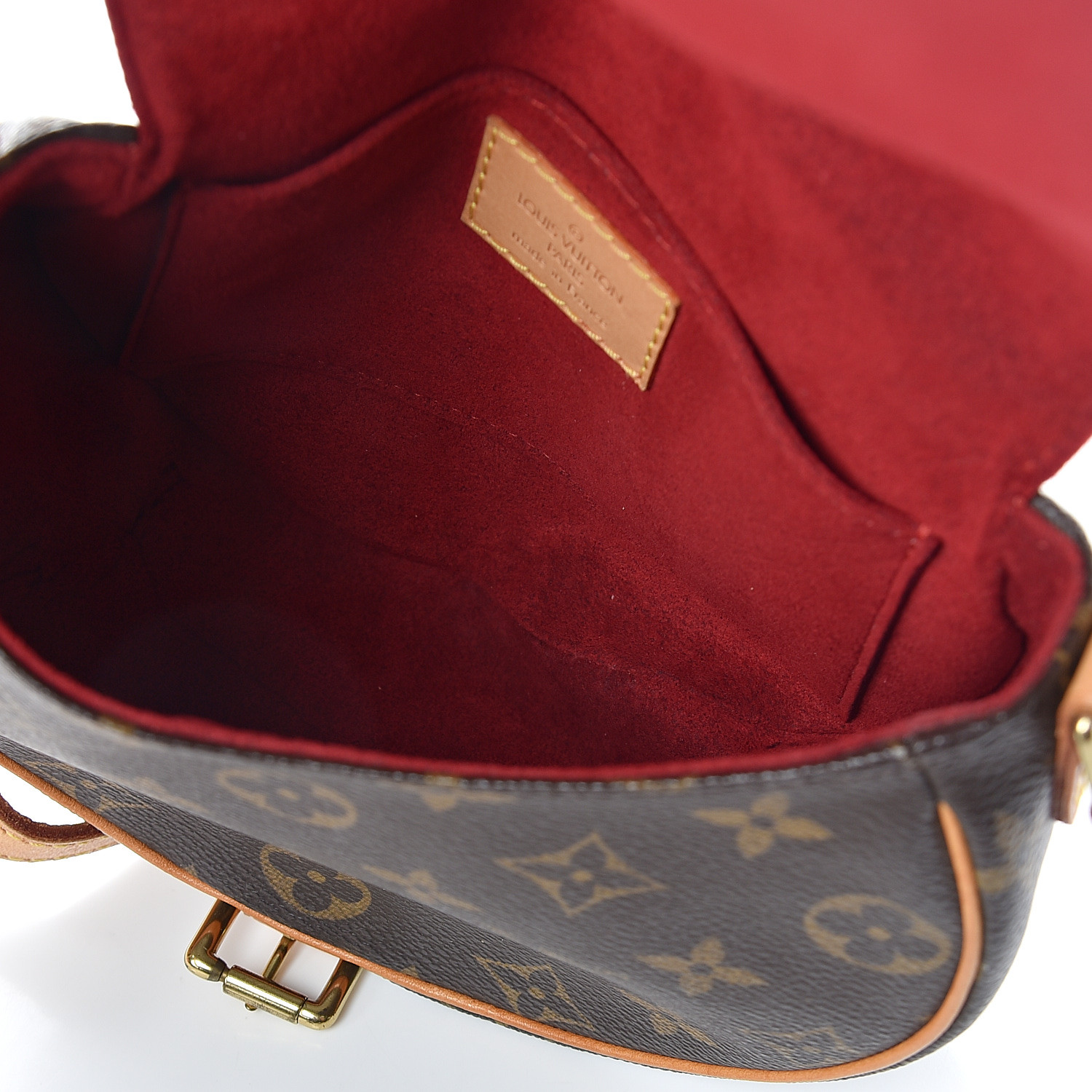 Louis Vuitton Tambourin Monogram Red Lining