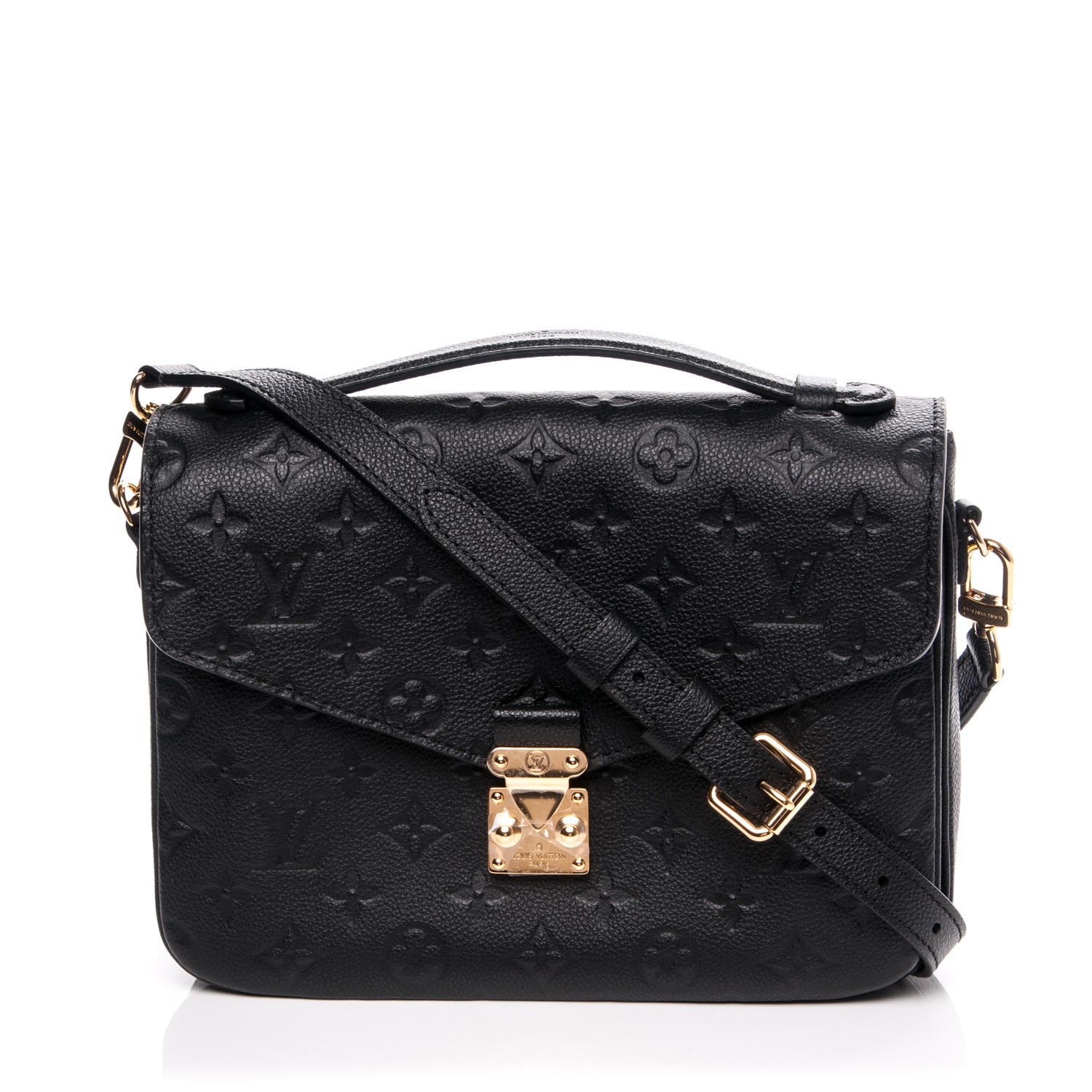 LOUIS VUITTON Empreinte Pochette Metis Black 194030