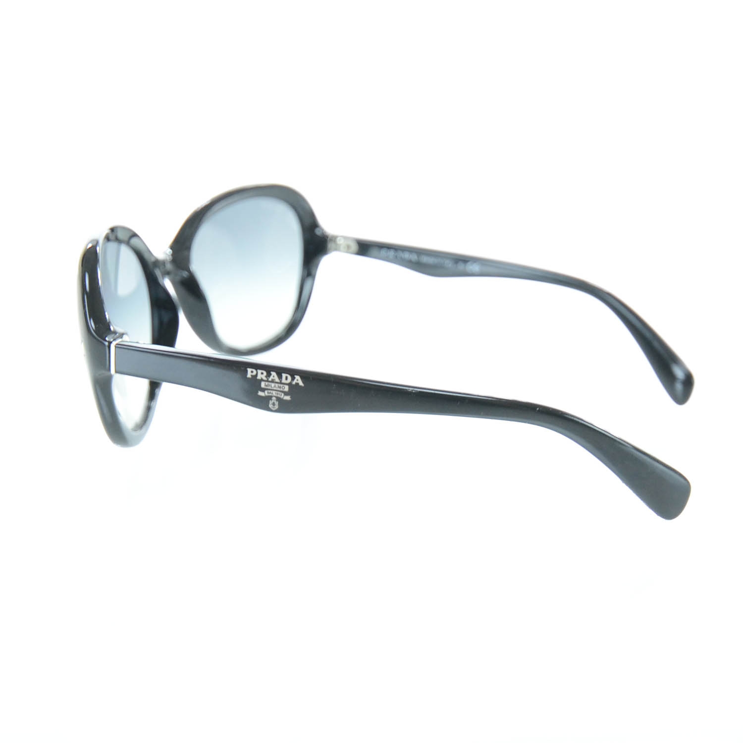 PRADA Logo Sunglasses SPR 09O Black 28433