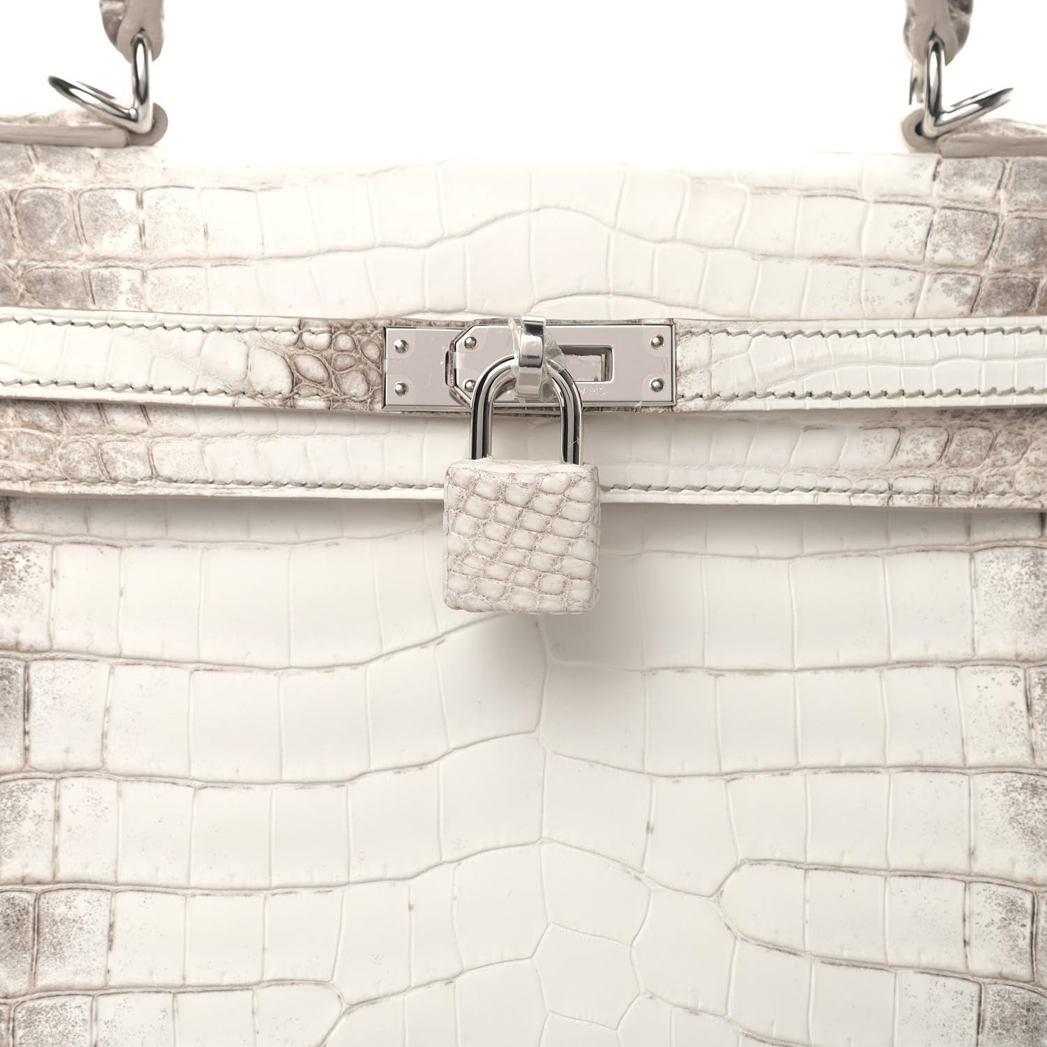 hermès himalaya niloticus crocodile retourné kelly 25