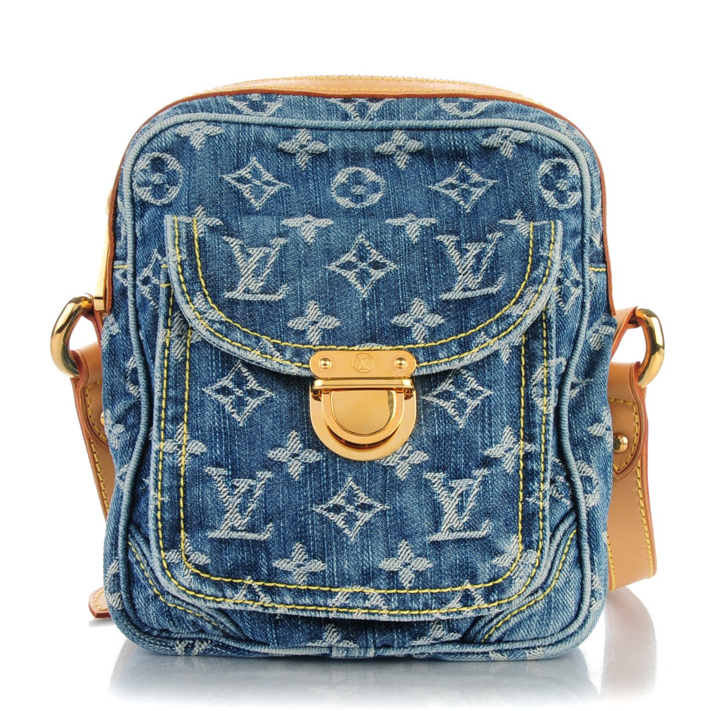 louis vuitton denim sling bag