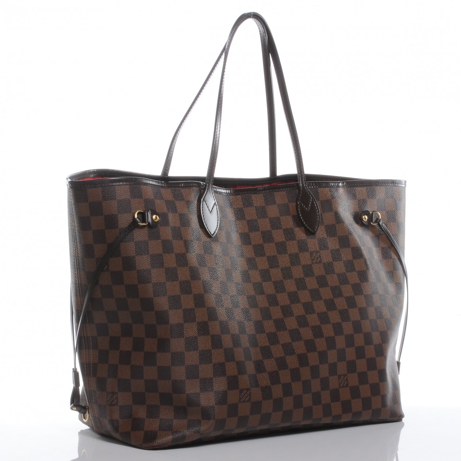 LOUIS VUITTON Damier Ebene Neverfull GM 45002