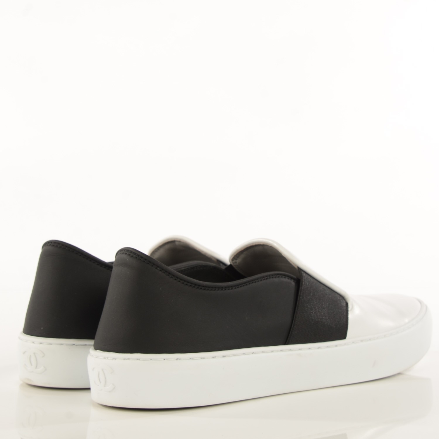 slip on chanel shoes