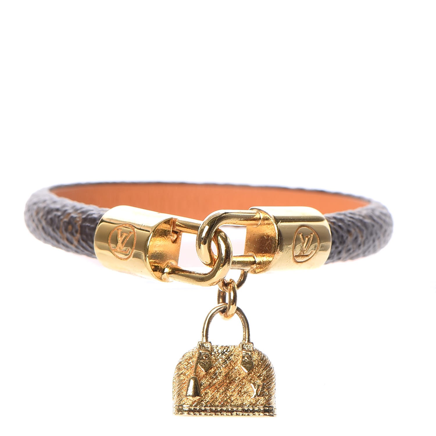 LOUIS VUITTON Monogram Alma Bracelet 17 264128