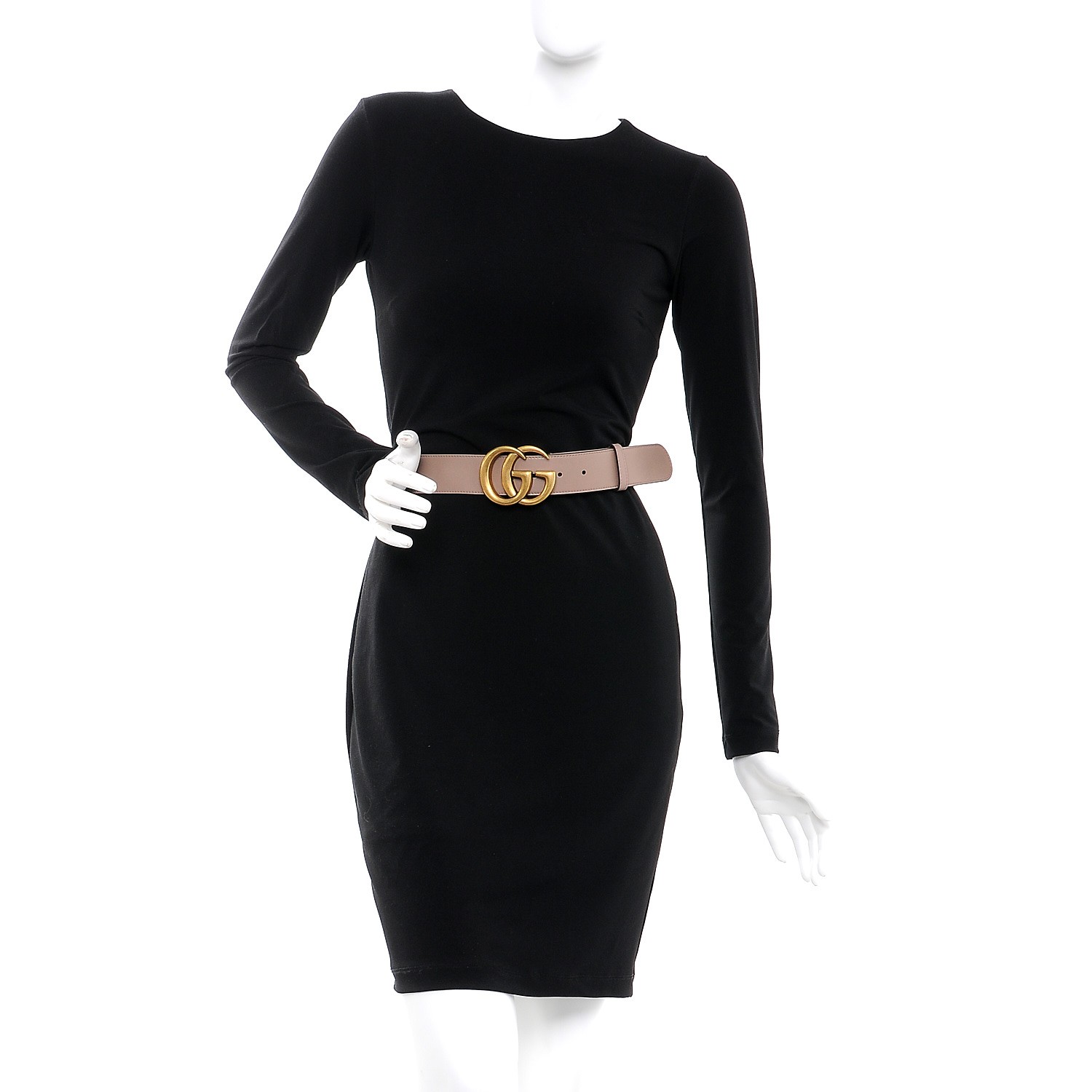 gucci belt with black dress