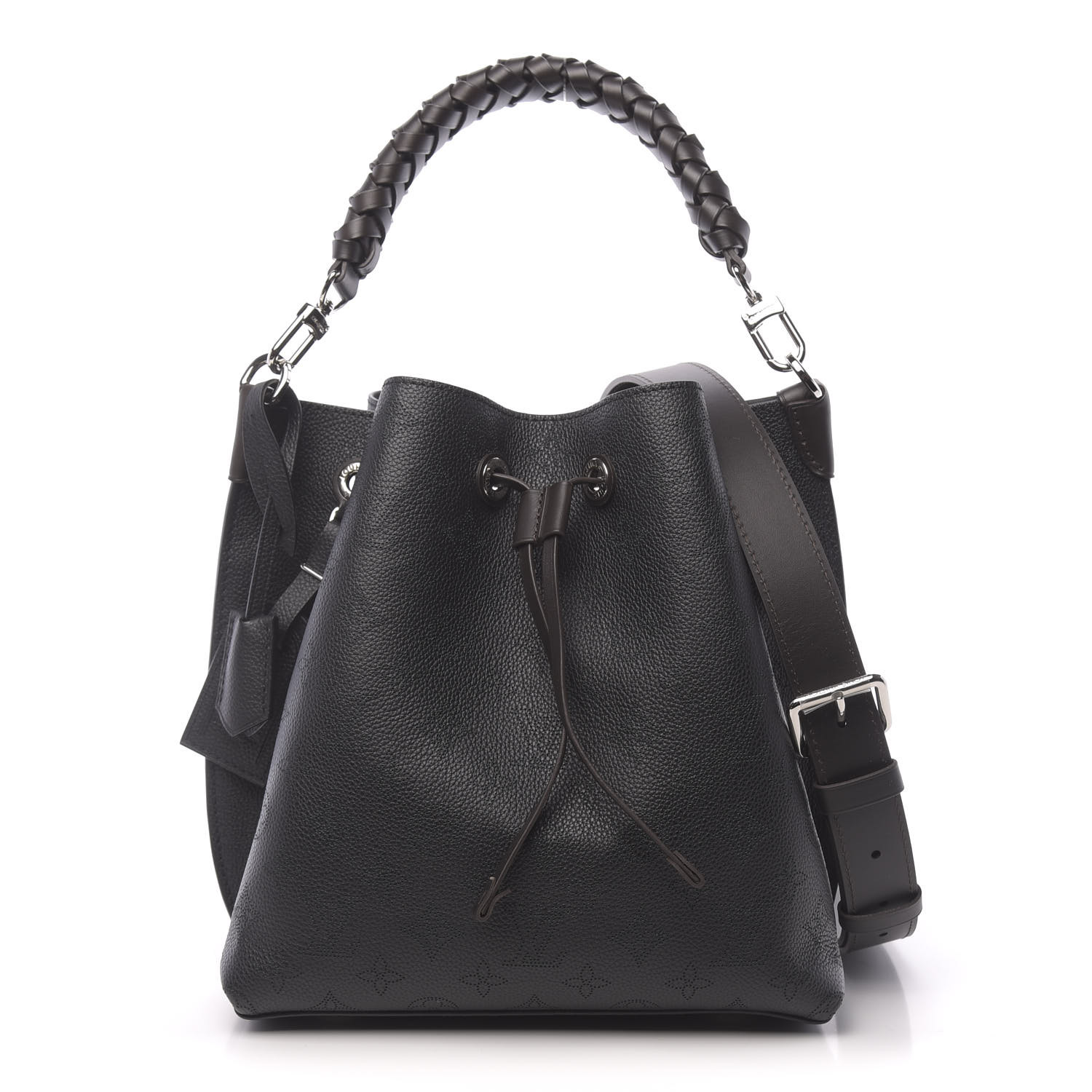 Louis Vuitton Muria Mahina Perforated Leather Crossbody Bag Creme