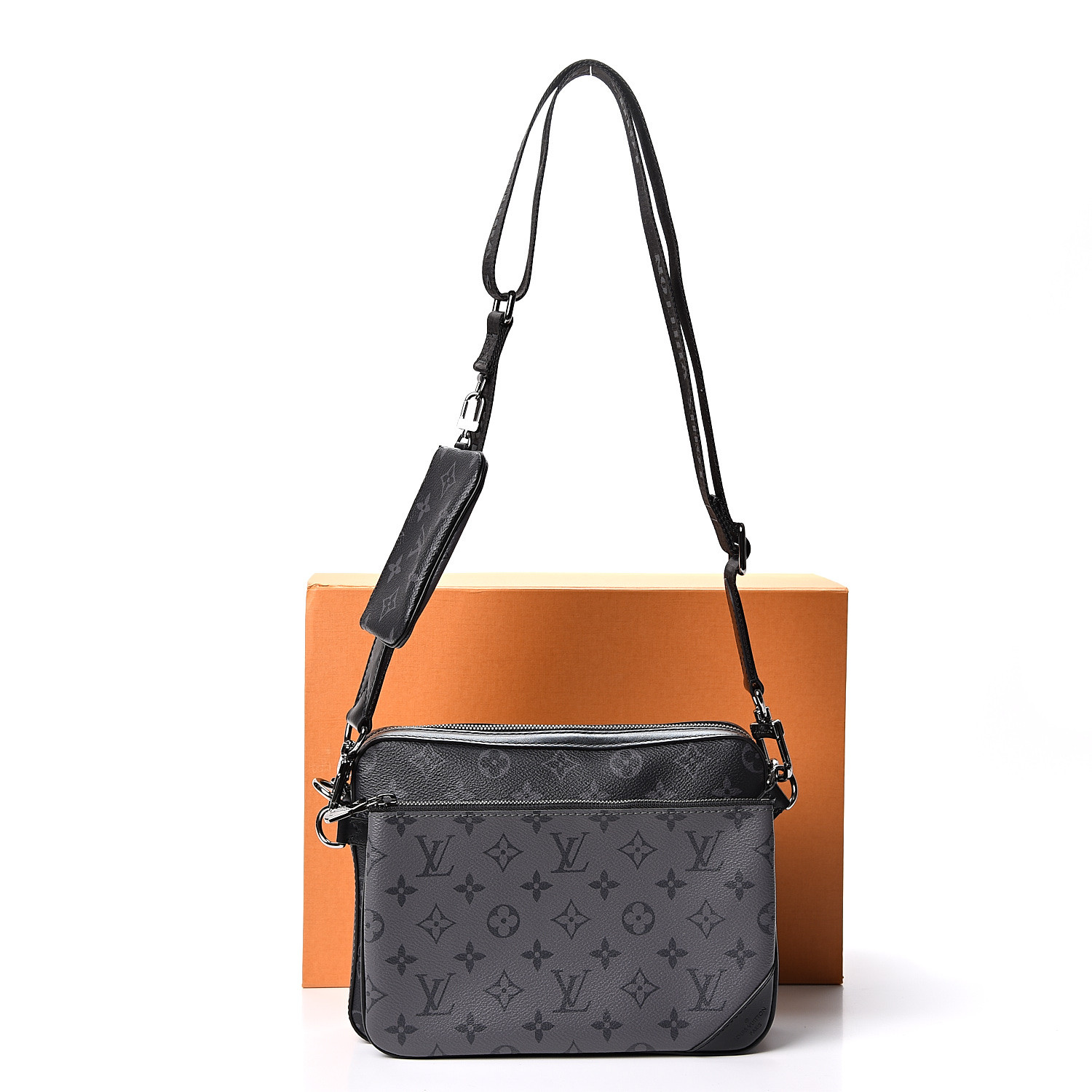 Trio Messenger Tasche Damier Graphite Canvas - Taschen N50017