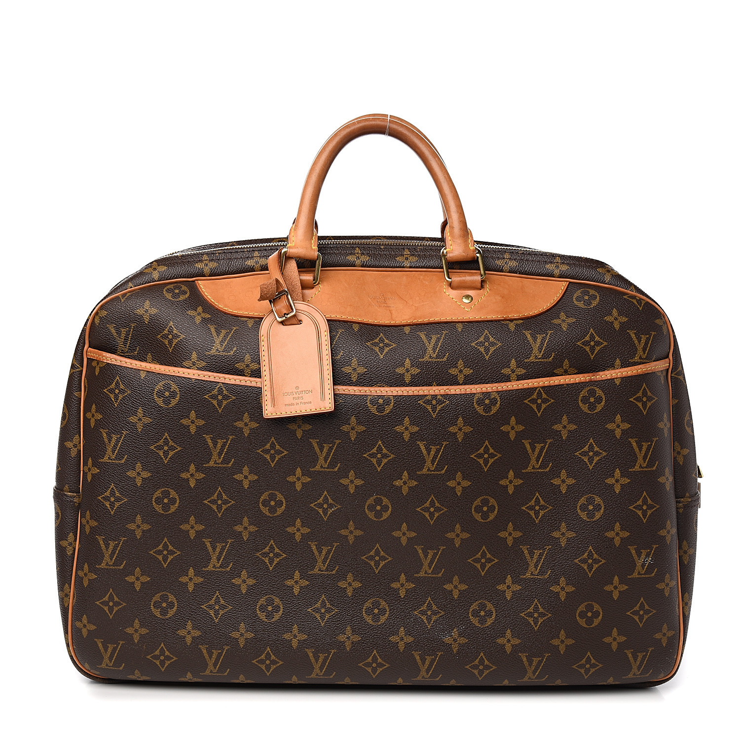 LOUIS VUITTON Monogram Alize 2 Compartment Luggage Travel Bag 569385