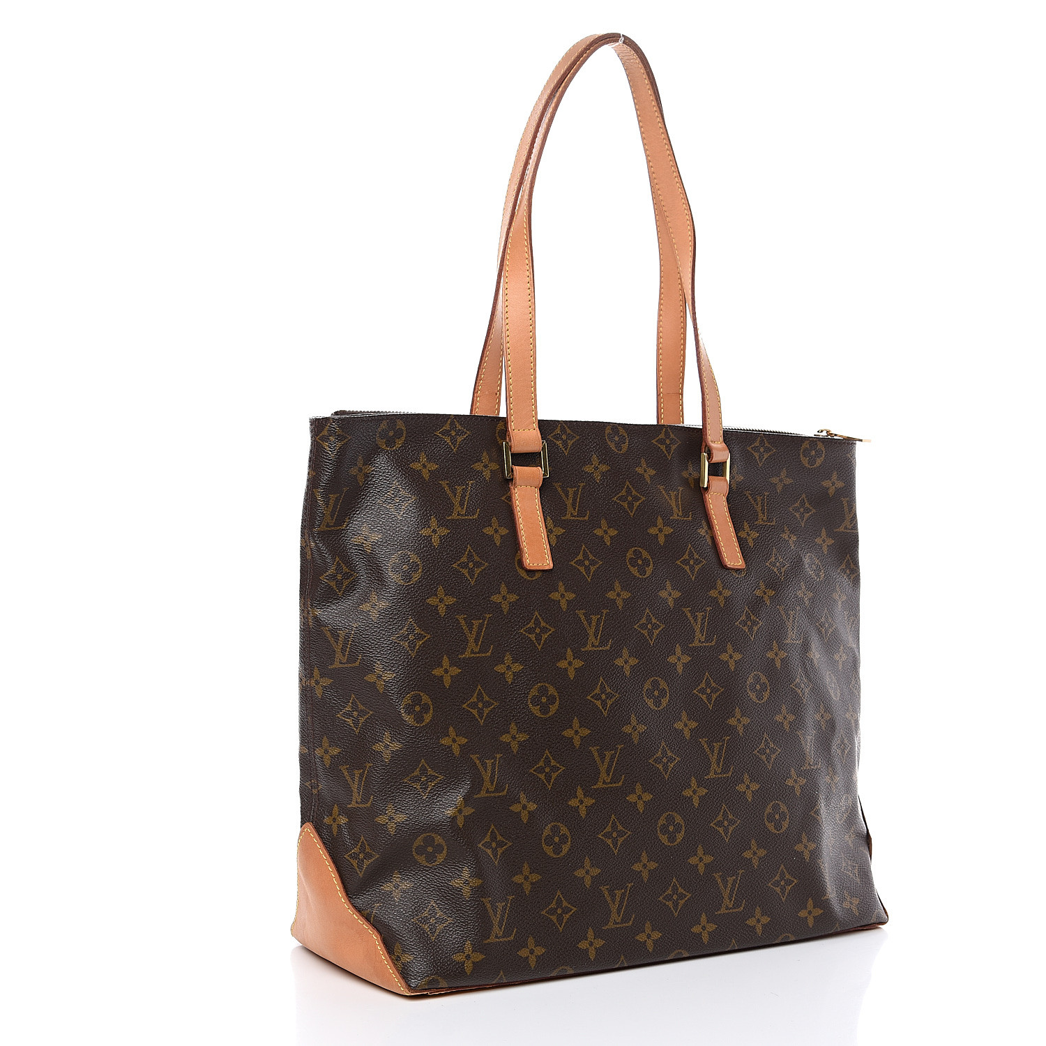 LOUIS VUITTON Monogram Cabas Mezzo 550147