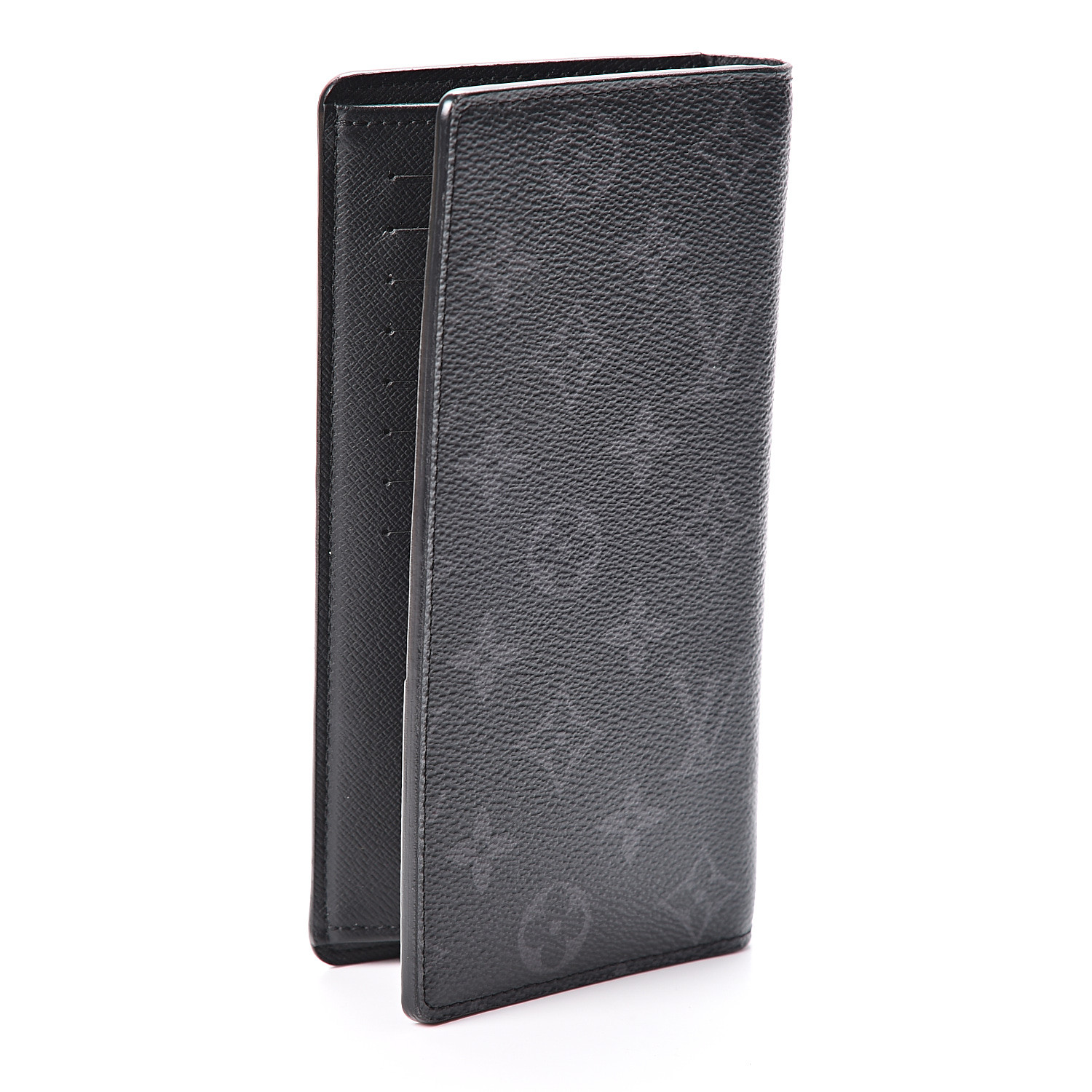 LOUIS VUITTON Monogram Eclipse Brazza Wallet 568602