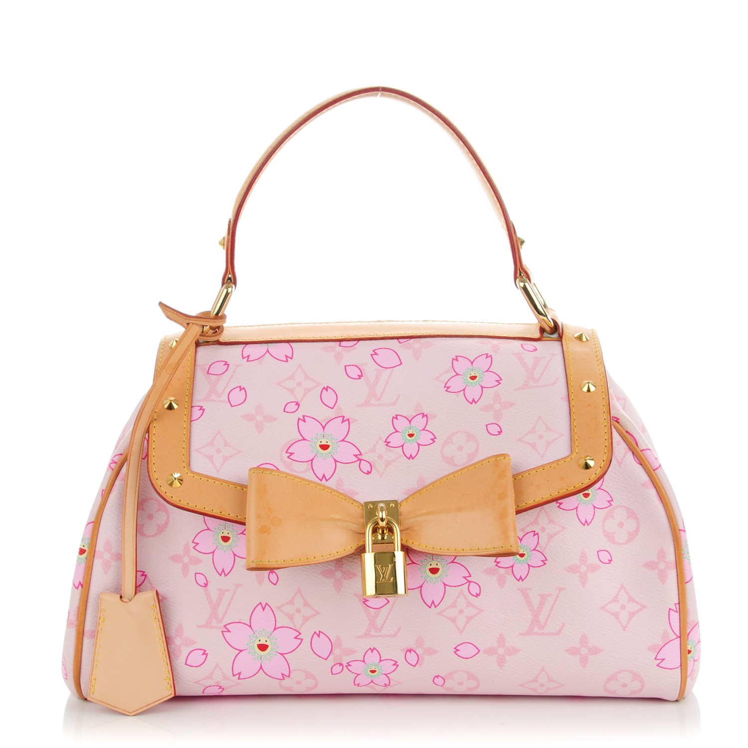 Louis Vuitton Limited Edition Cherry Blossom Pochette Accessories Bag -  Yoogi's Closet
