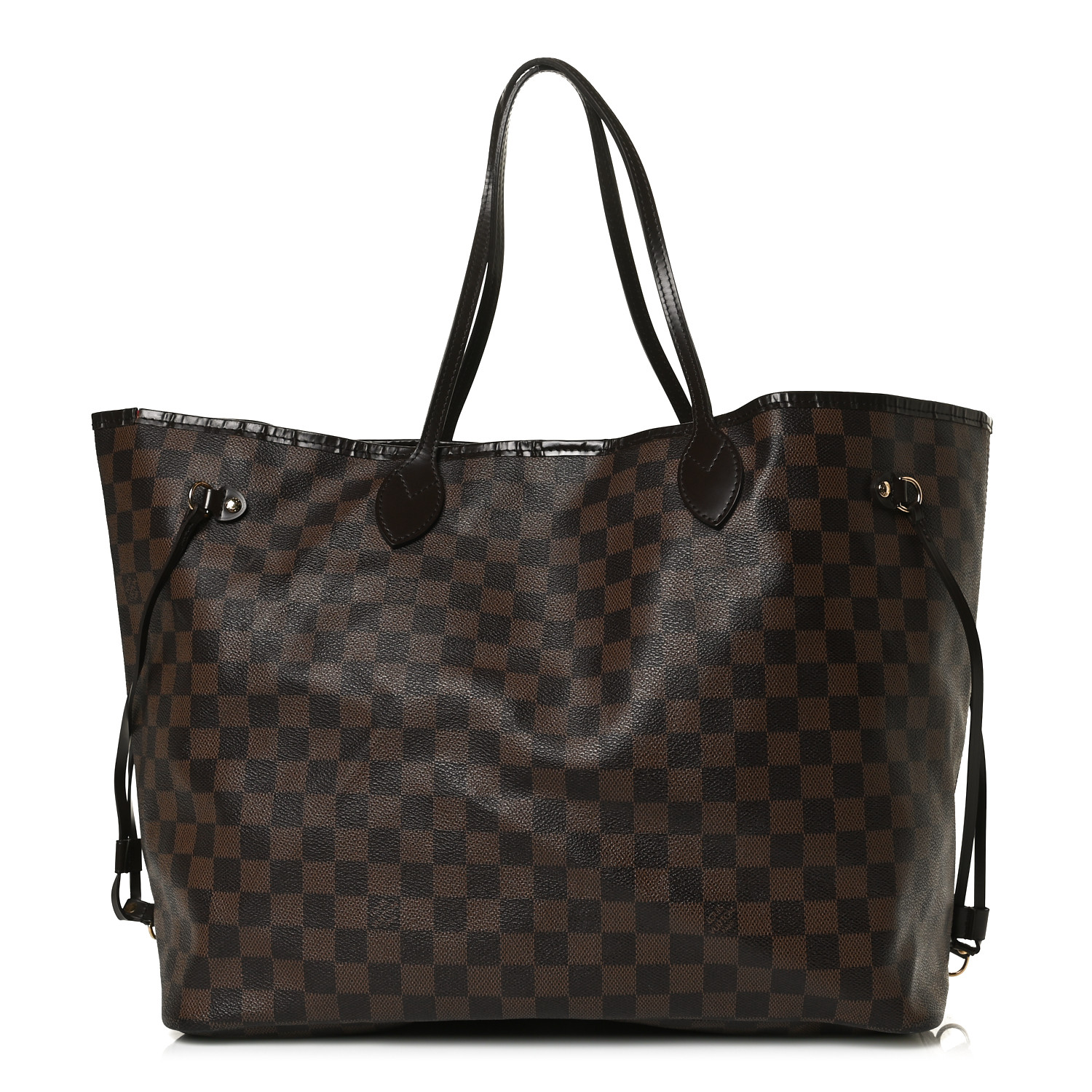 black checkered lv neverfull