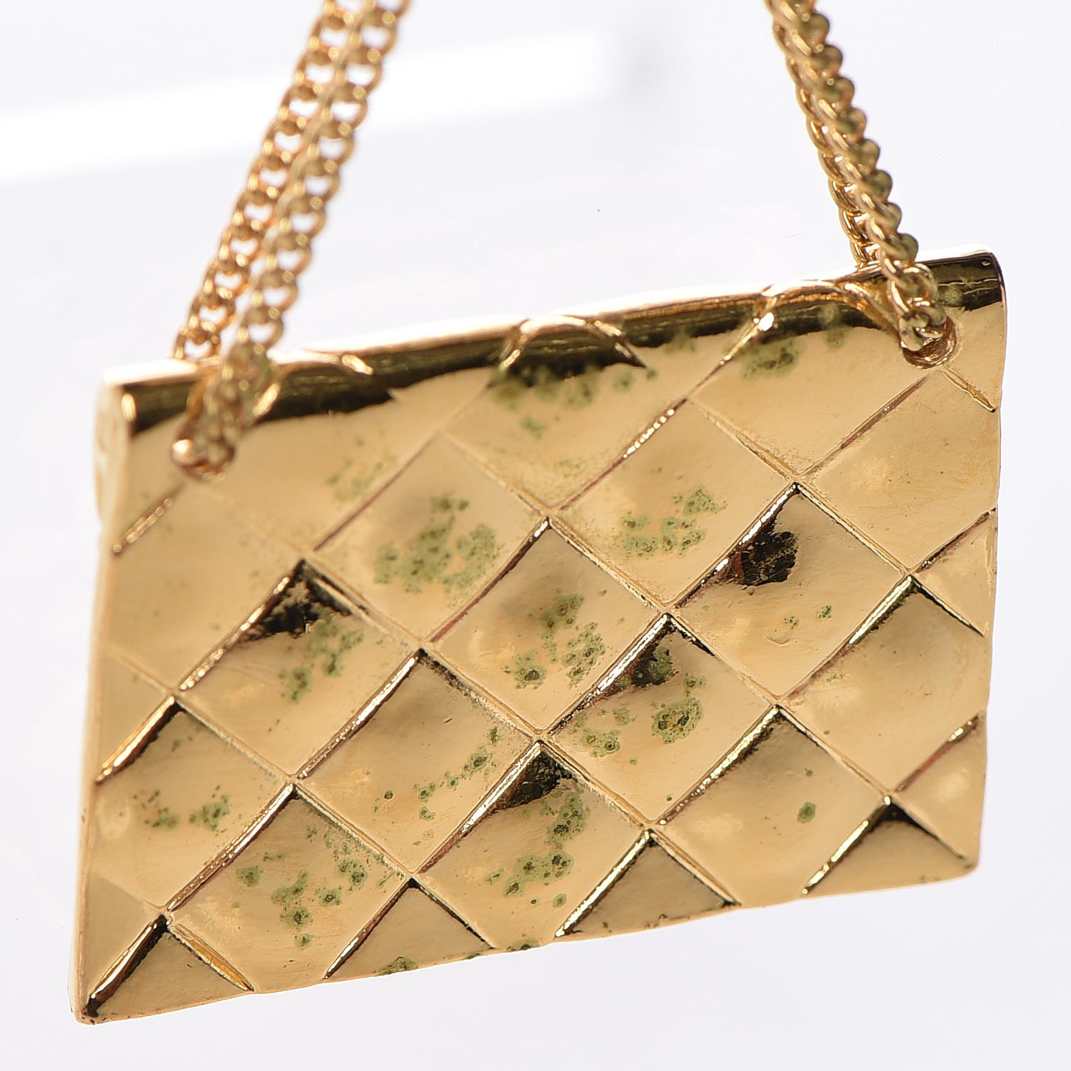 CHANEL 2.55 Flap Bag Brooch Gold 273594