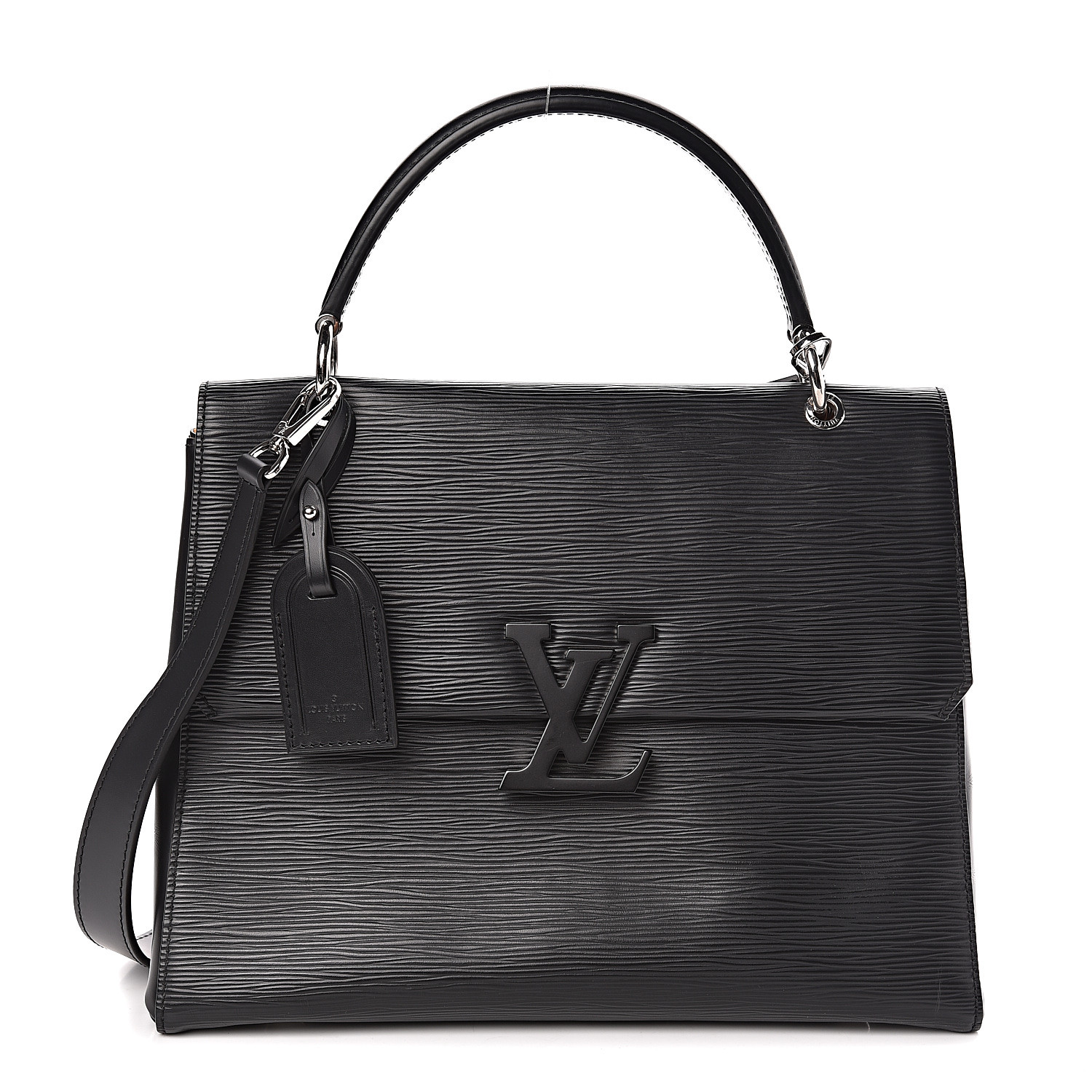 LOUIS VUITTON Shoulder Bag M52362 Grenel Epi Leather Black Black