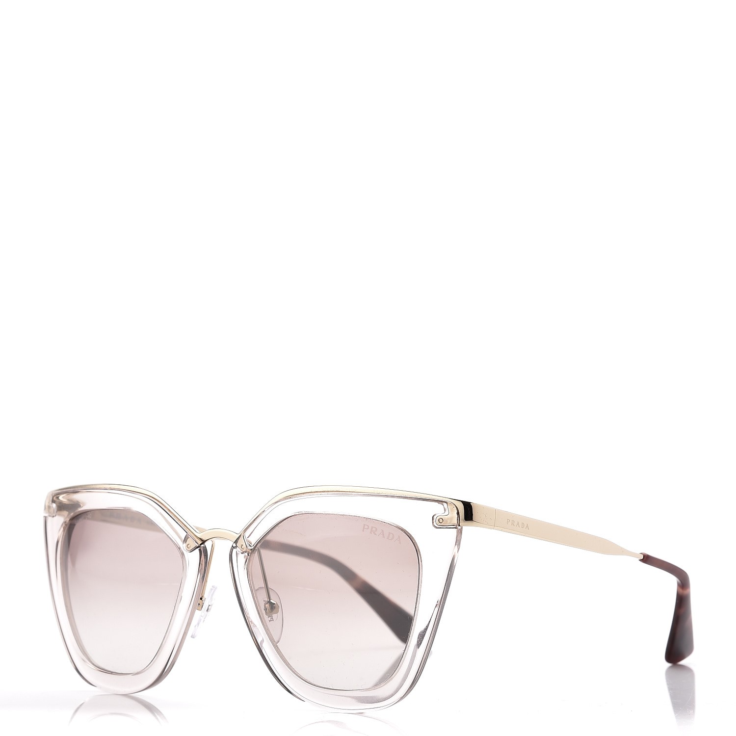 prada clear sunglasses