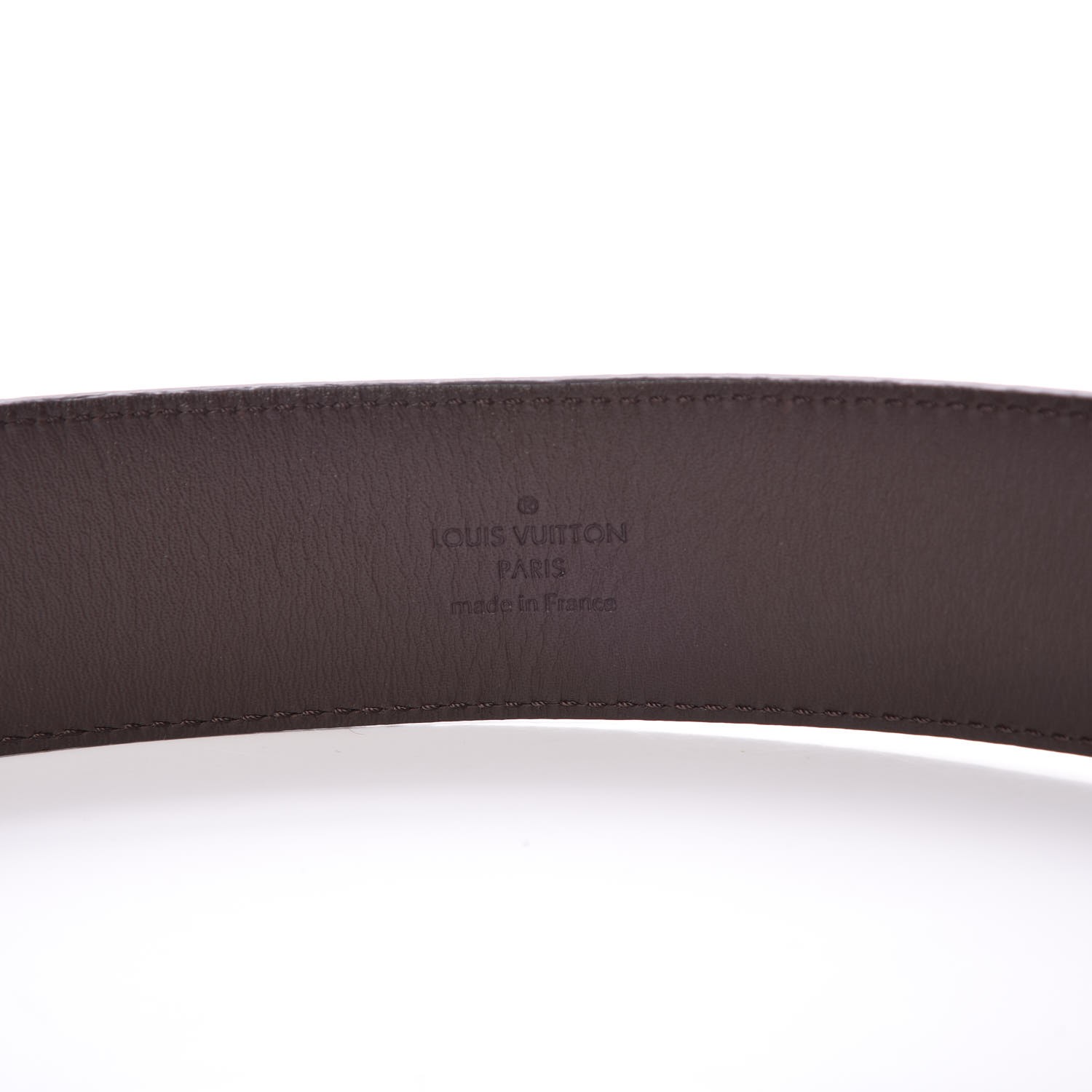 LV Initiales 40 mm Reversible Calfskin Belt Size 100/40