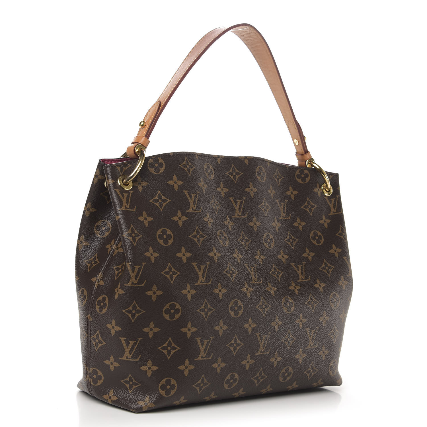 Louis Vuitton Monogram Graceful PM Tote with Pivone - A World Of