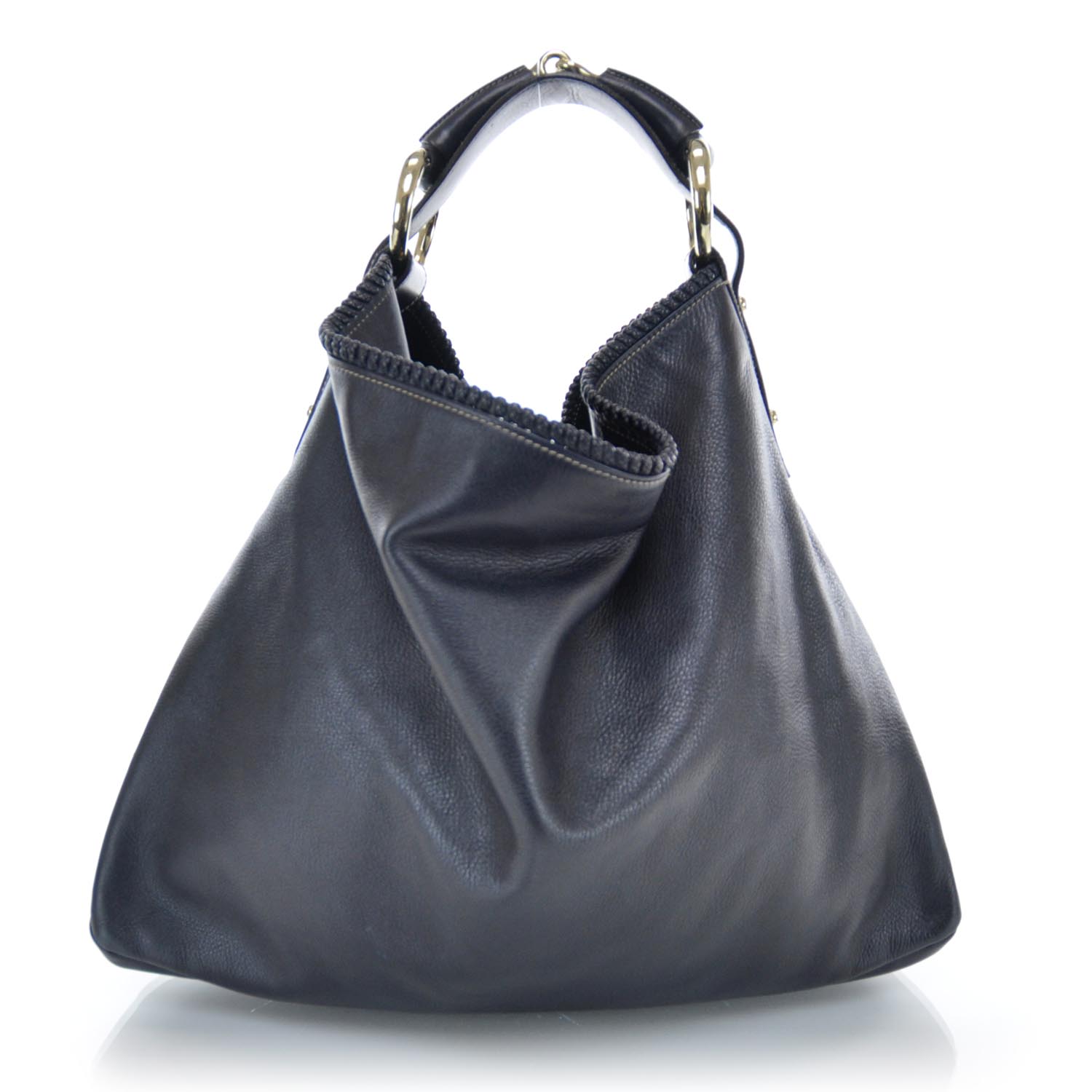 gucci horsebit hobo large leather