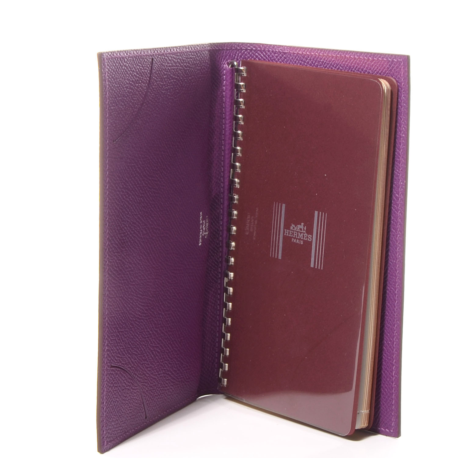 HERMES Epsom Vision II Agenda Cover with Refill Cyclamen 66943