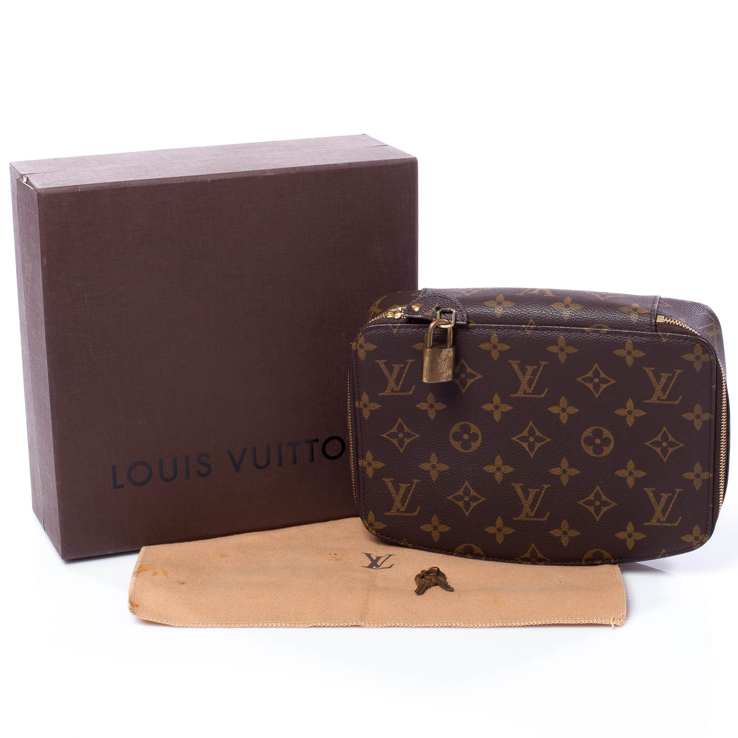 LOUIS VUITTON Monogram Monte Carlo Jewelry Box 38127