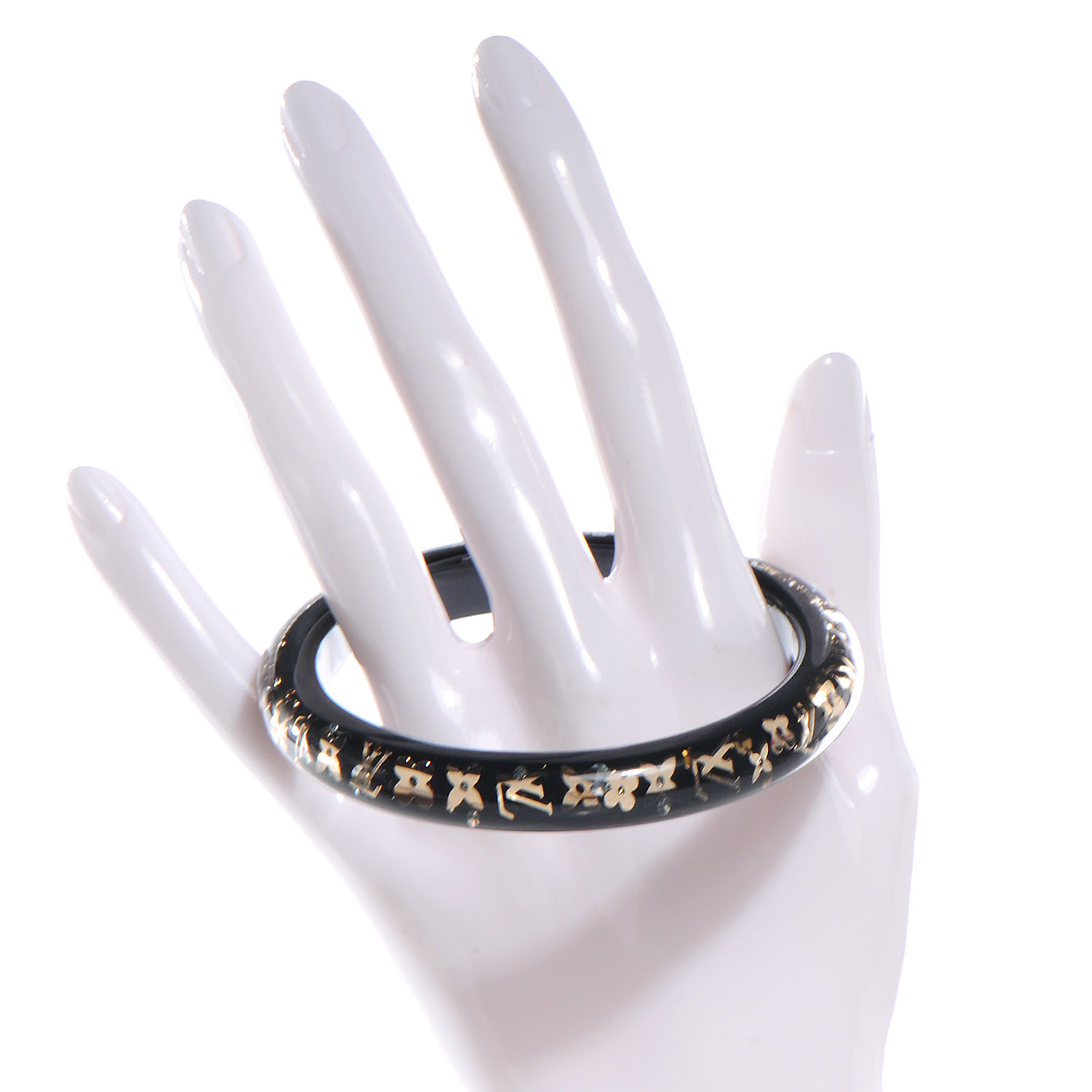 3 LV Resin Medium Inclusion Bracelet PM  Louis vuitton bracelet, Louis  vuitton jewelry, Monogrammed cuff