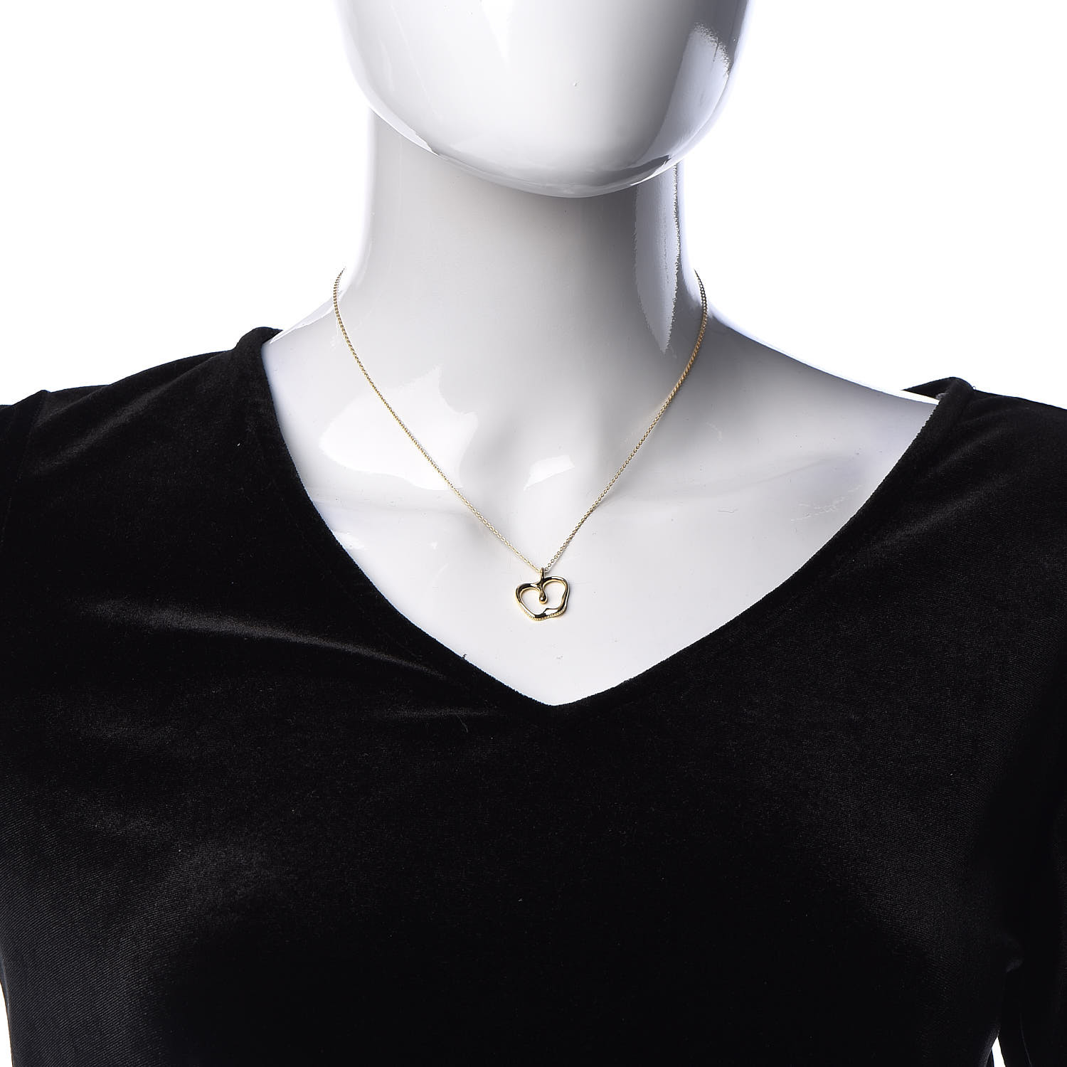 Tiffany on sale apple necklace