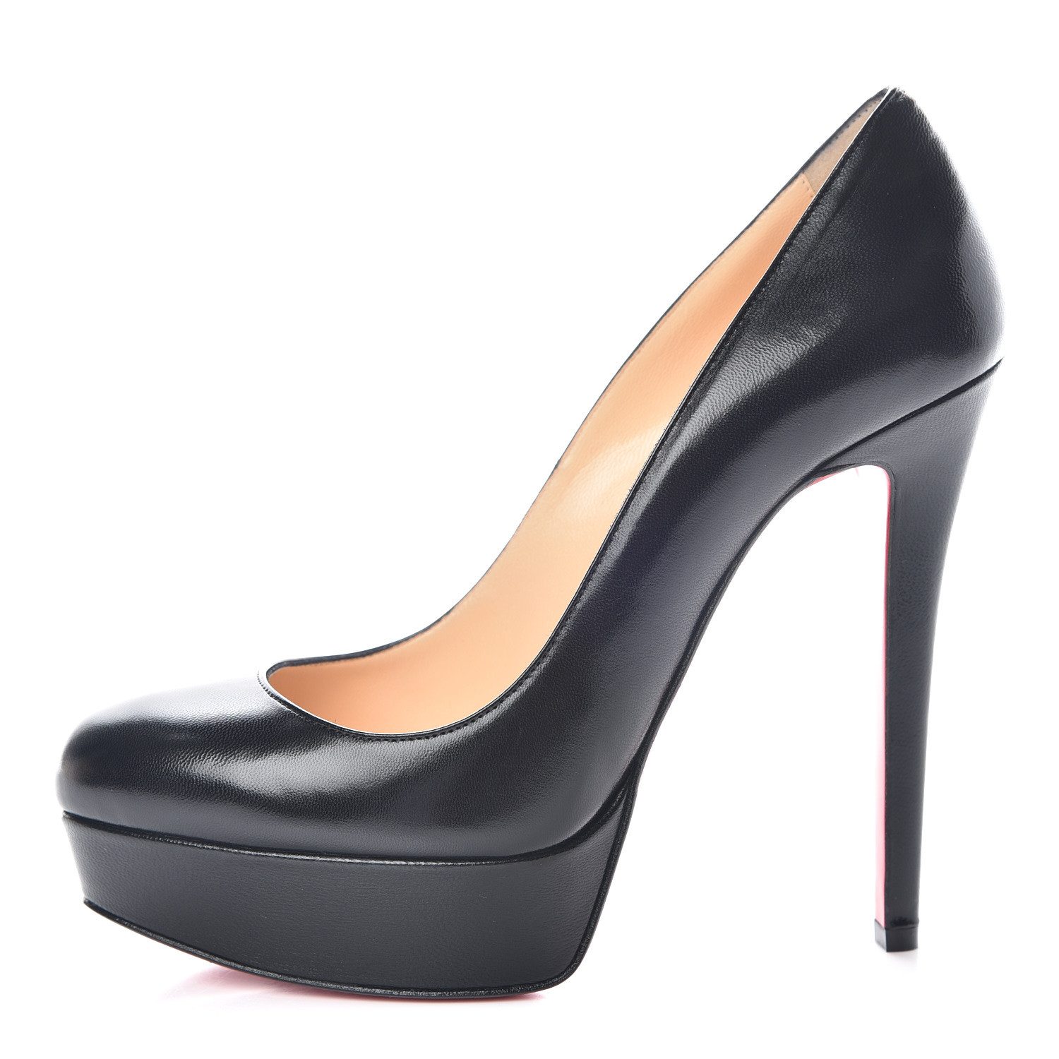 louboutin bianca 140 patent calf