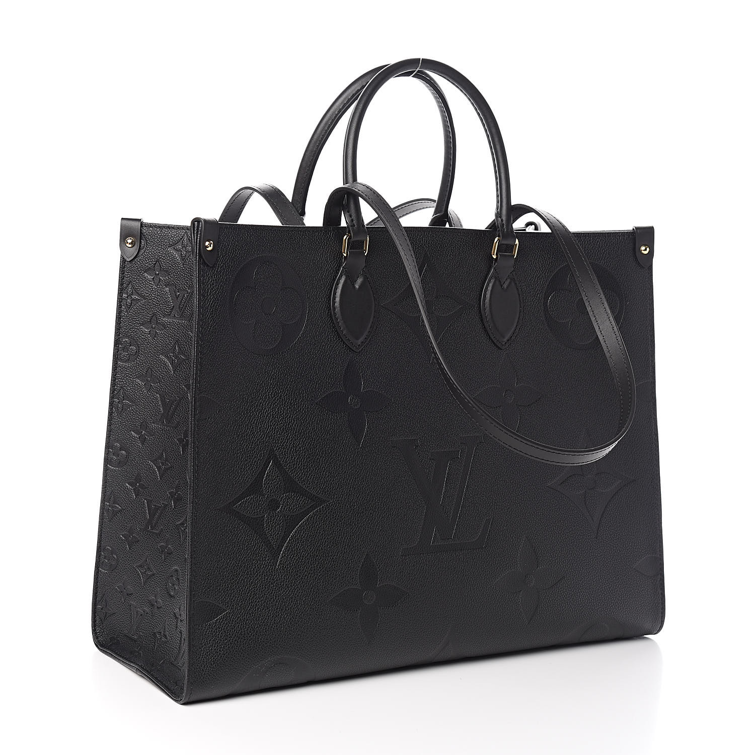 UNBOXING New Louis Vuitton Neverfull MM Monogram Empreinte Leather Bag