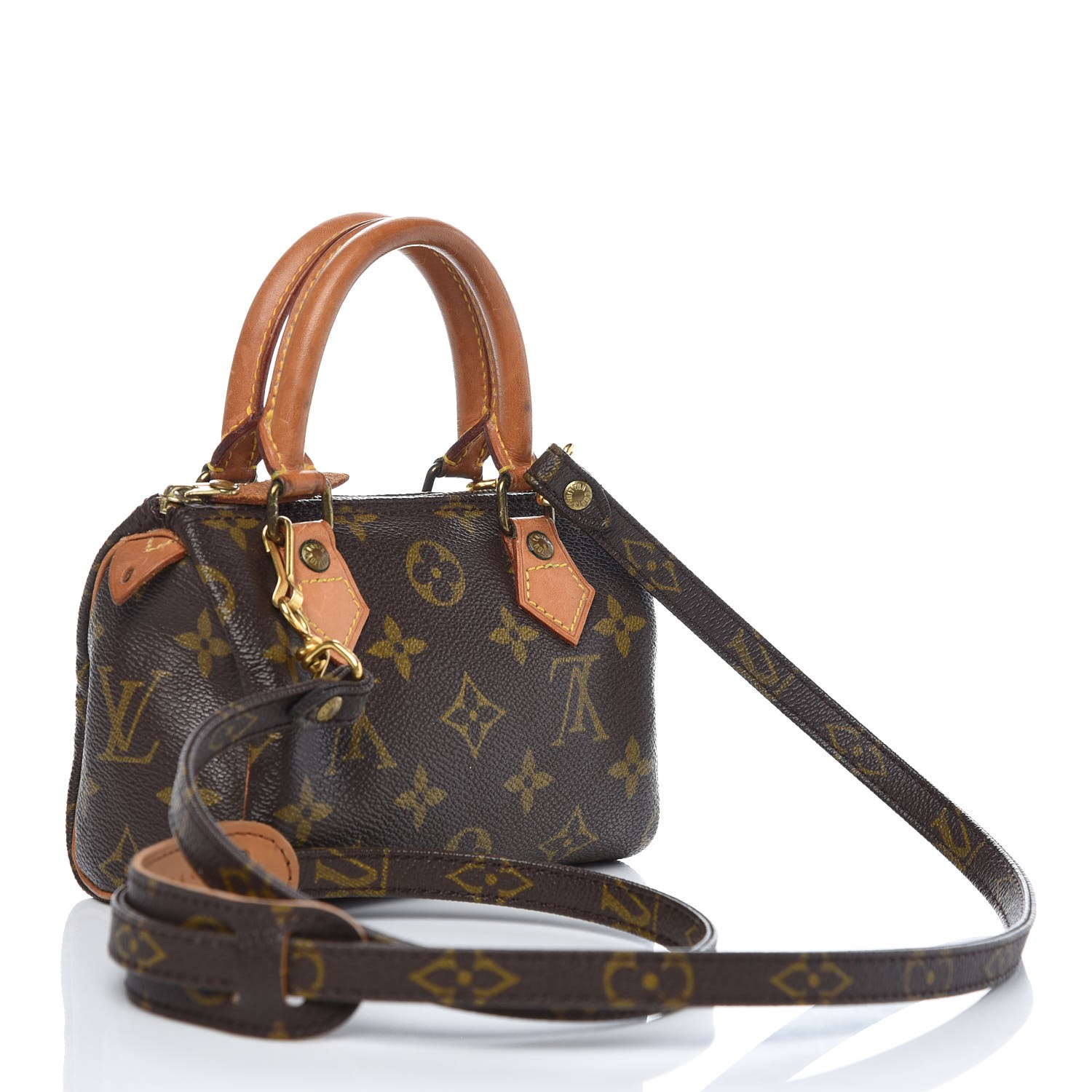 LOUIS VUITTON Monogram Mini Sac HL Speedy 311879