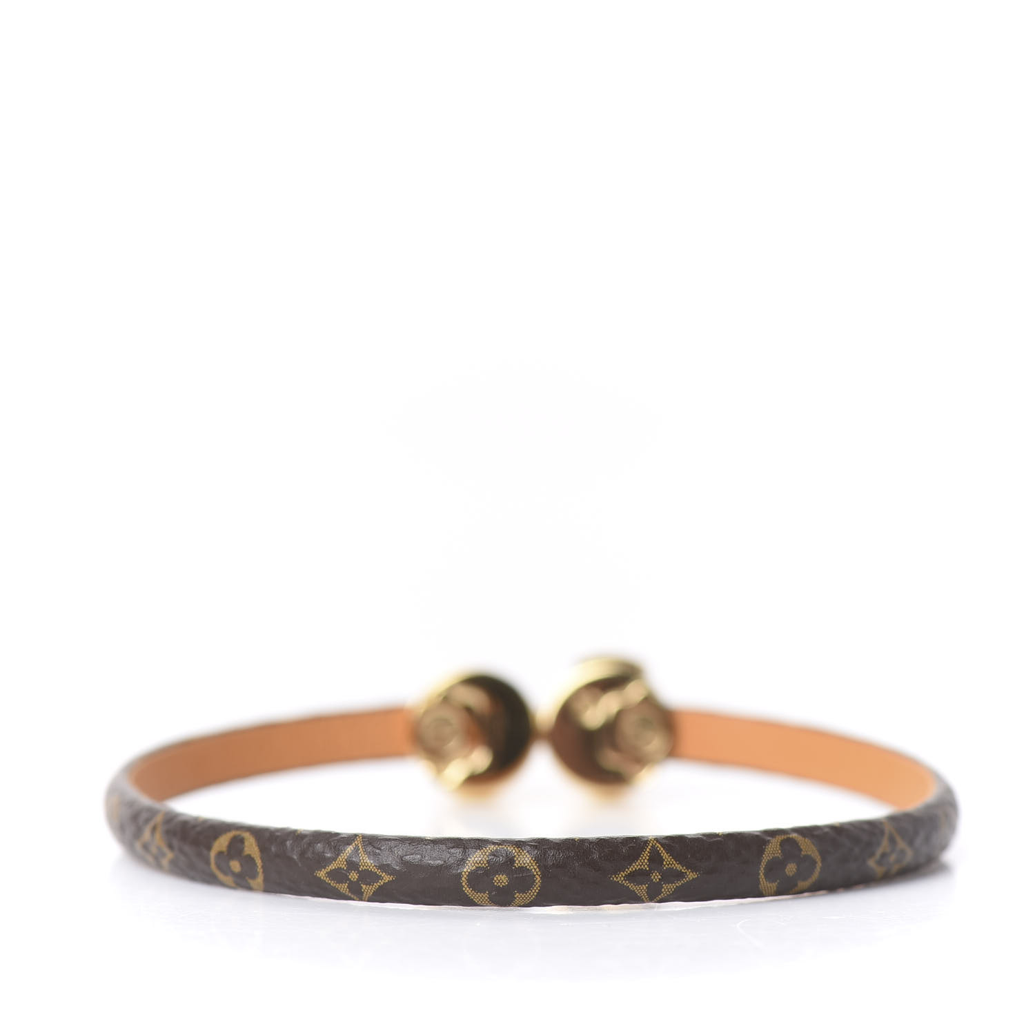 Shop Louis Vuitton Historic Mini Monogram Bracelet (M6407E, M6407F